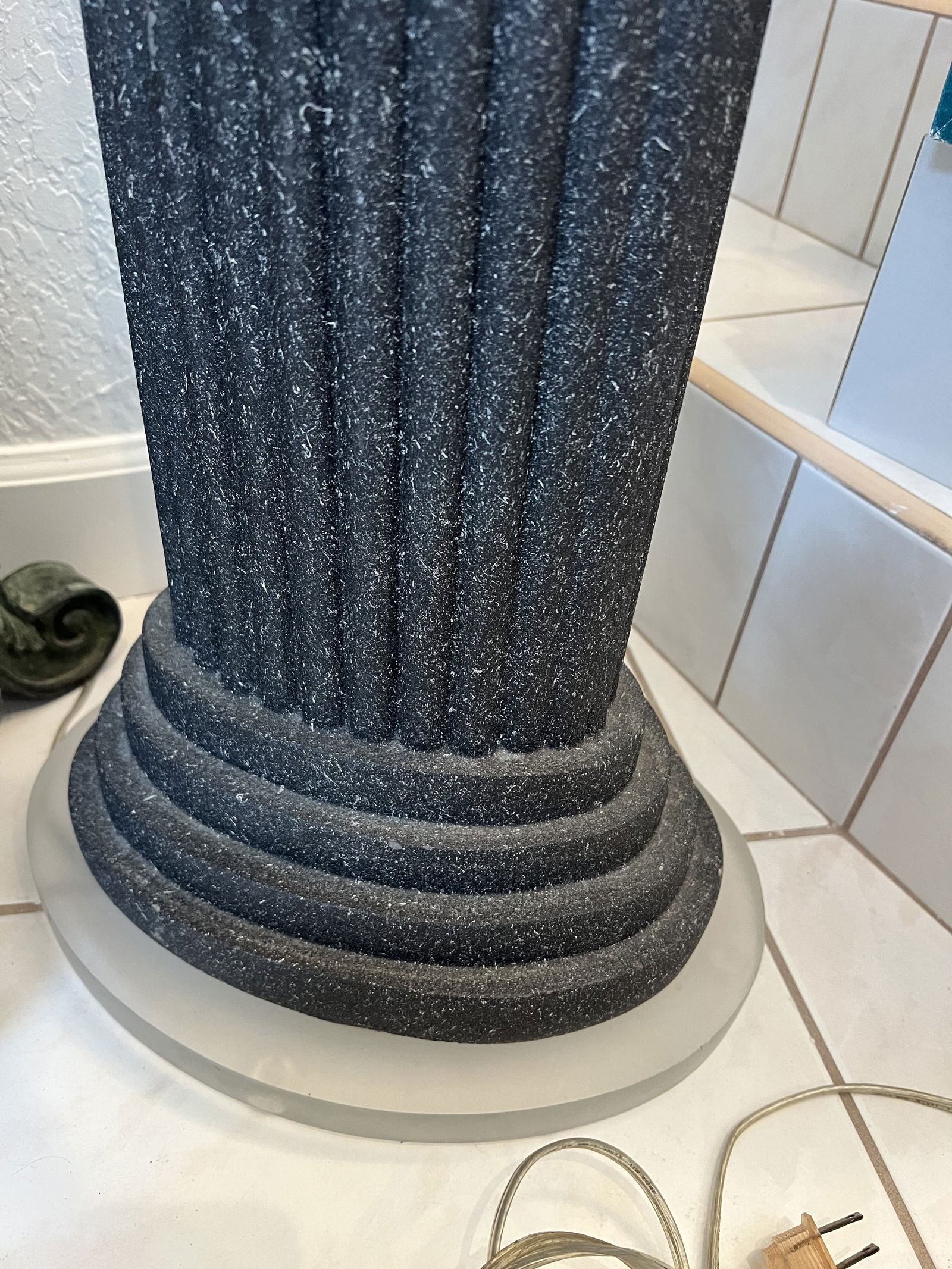 Vintage Pillar Floor Lamp - 5