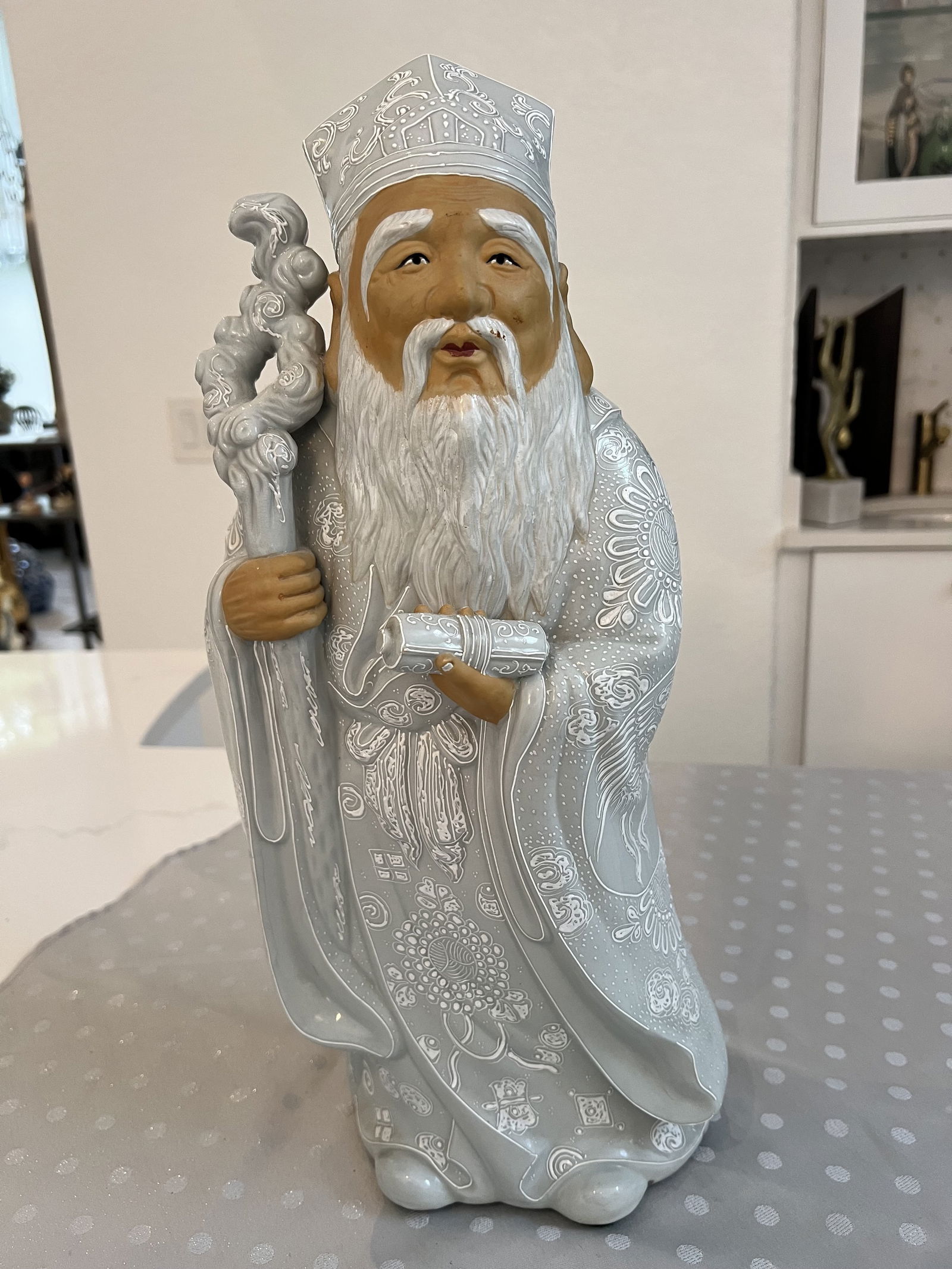 Japanese Wise Man Elder Statue (1 of 5)