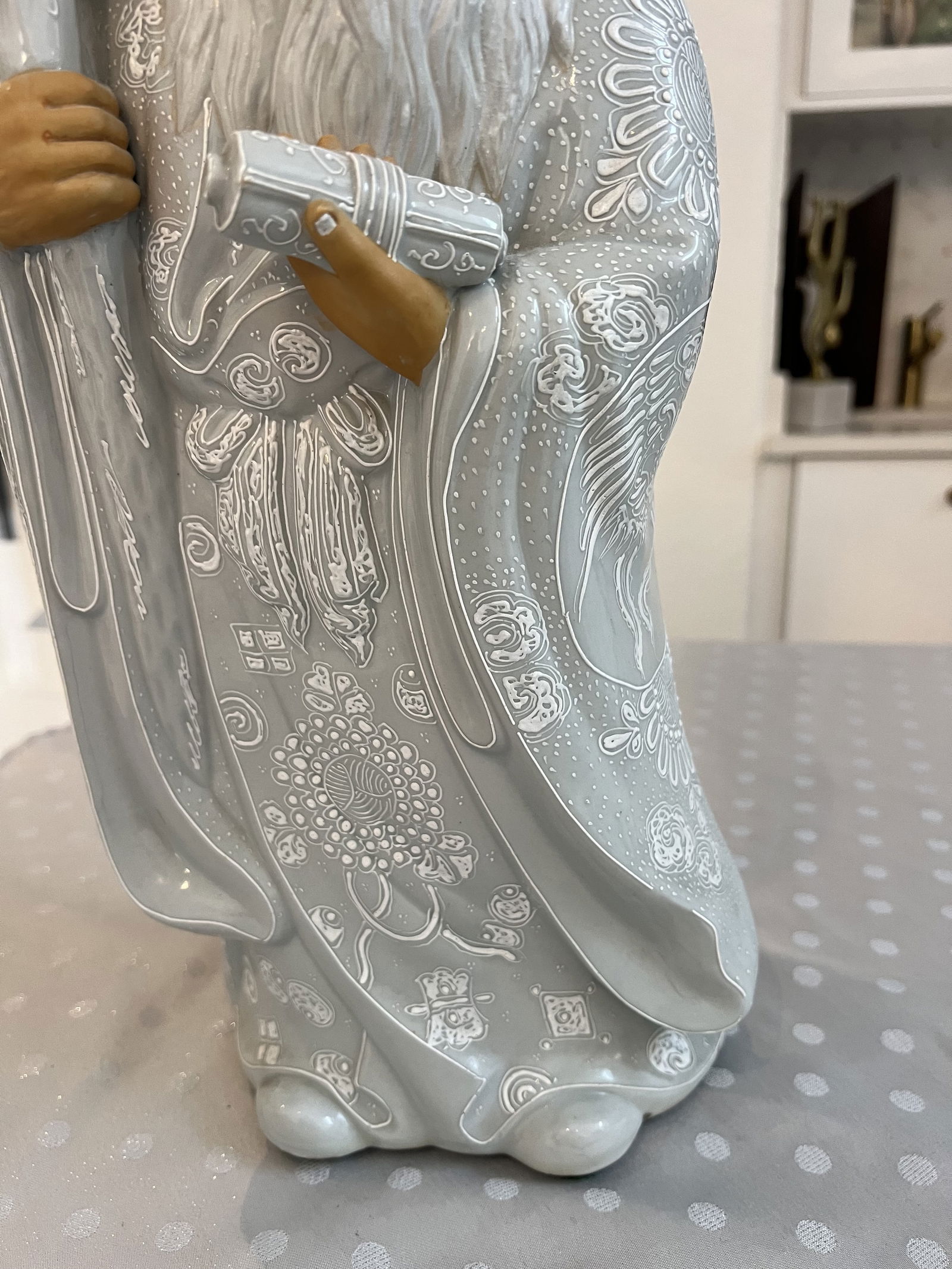 Japanese Wise Man Elder Statue - 2