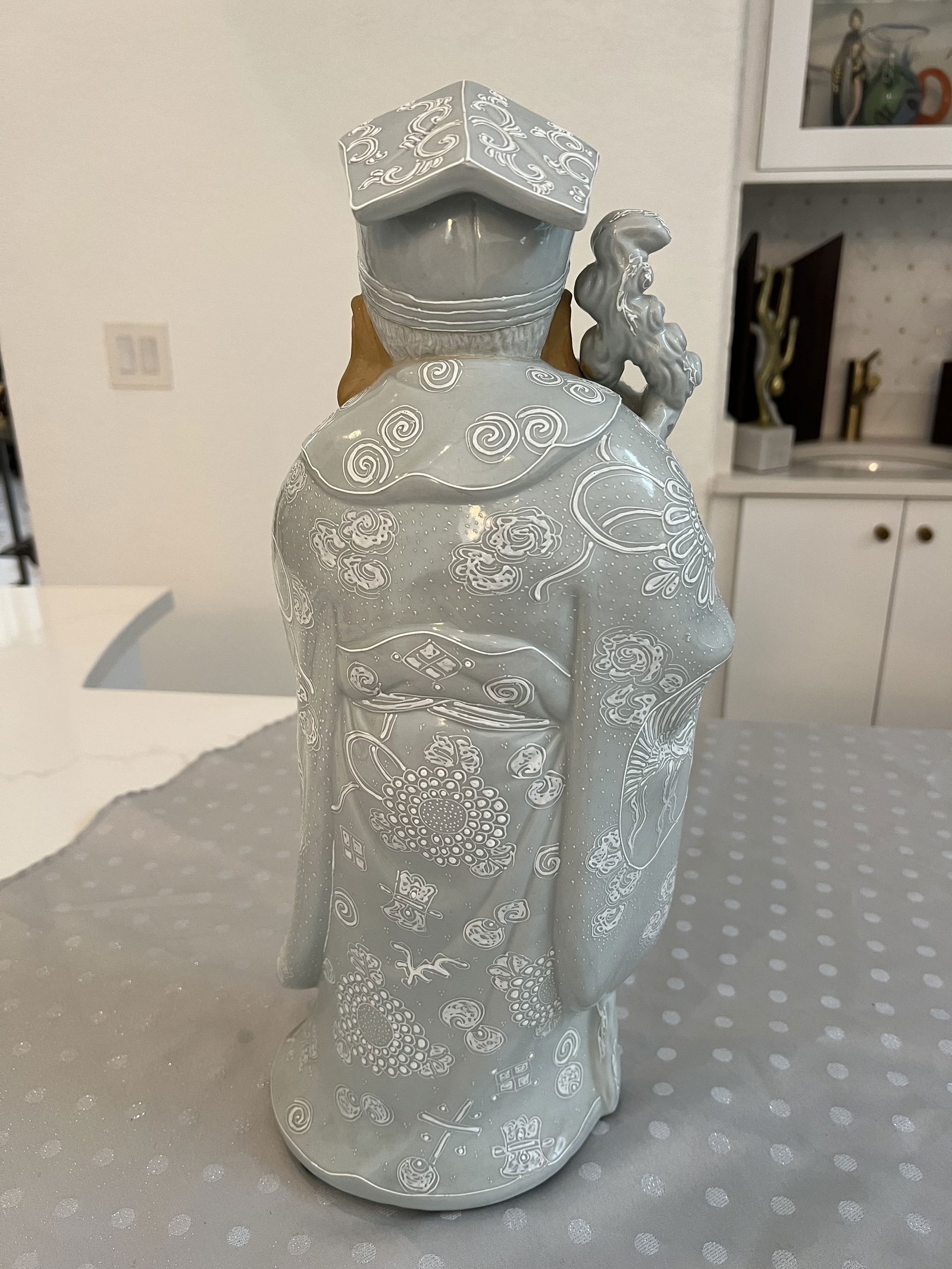 Japanese Wise Man Elder Statue - 4