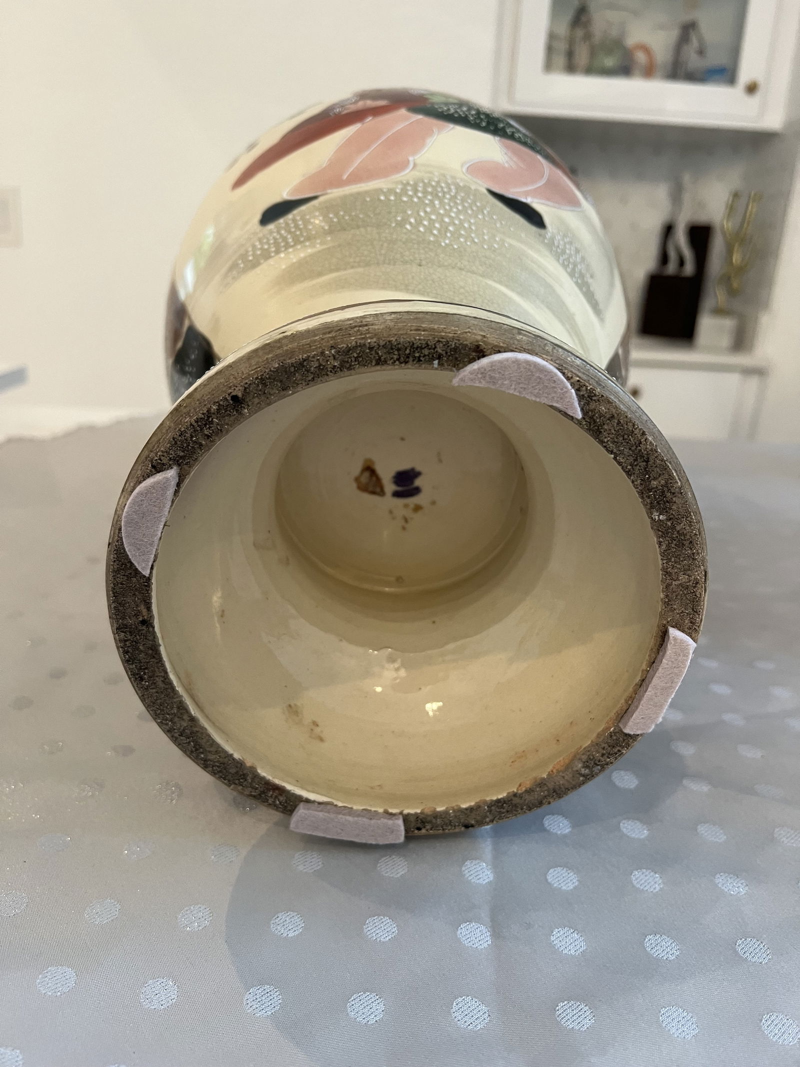 Vintage Japanese Satsuma Vase - 8