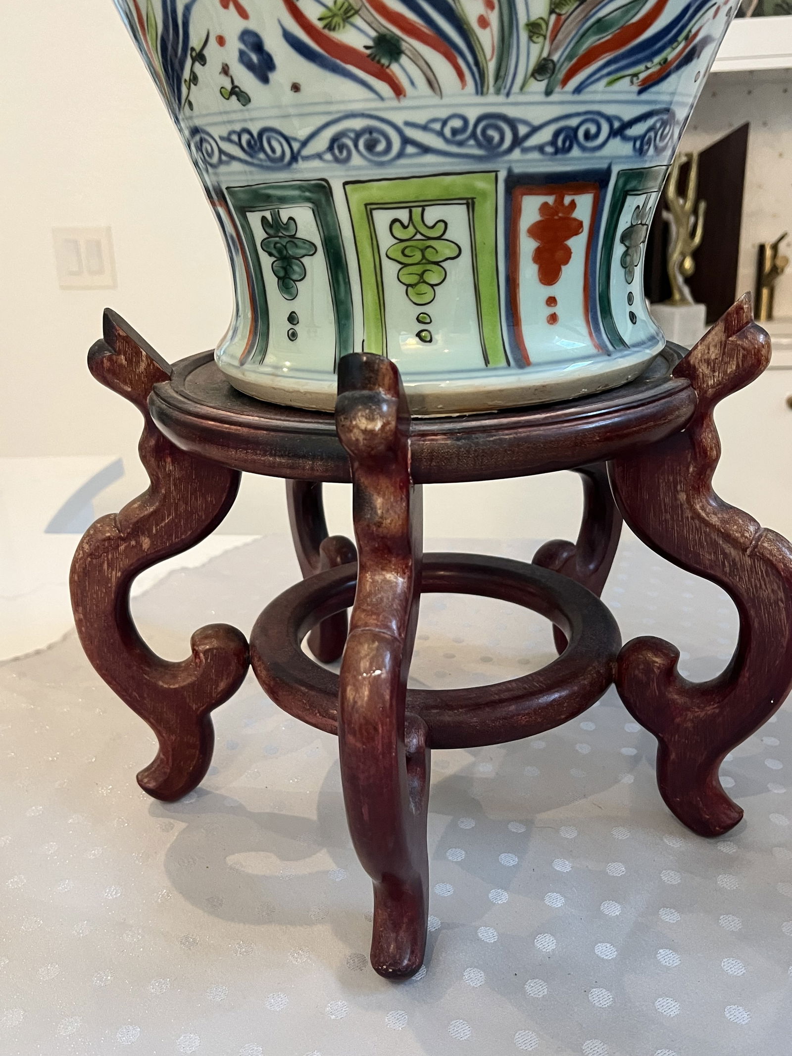 Signed Chinese Ginger Jar - 3