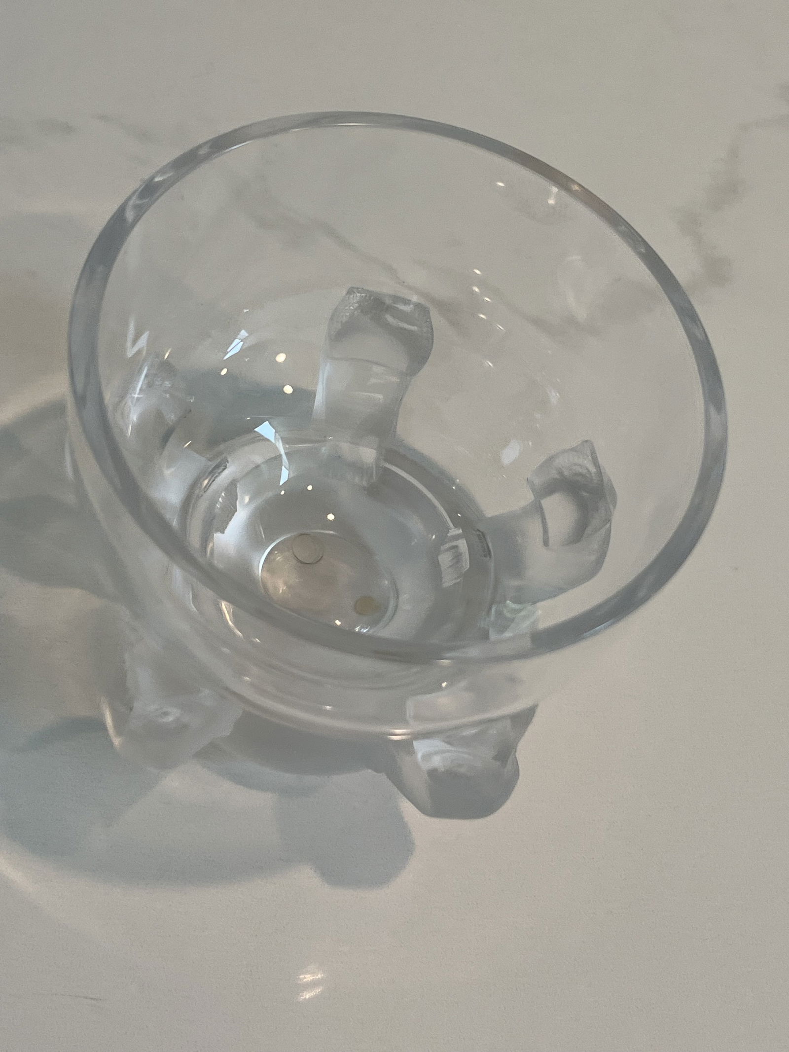 Lalique Crystal Owl Bowl - 5