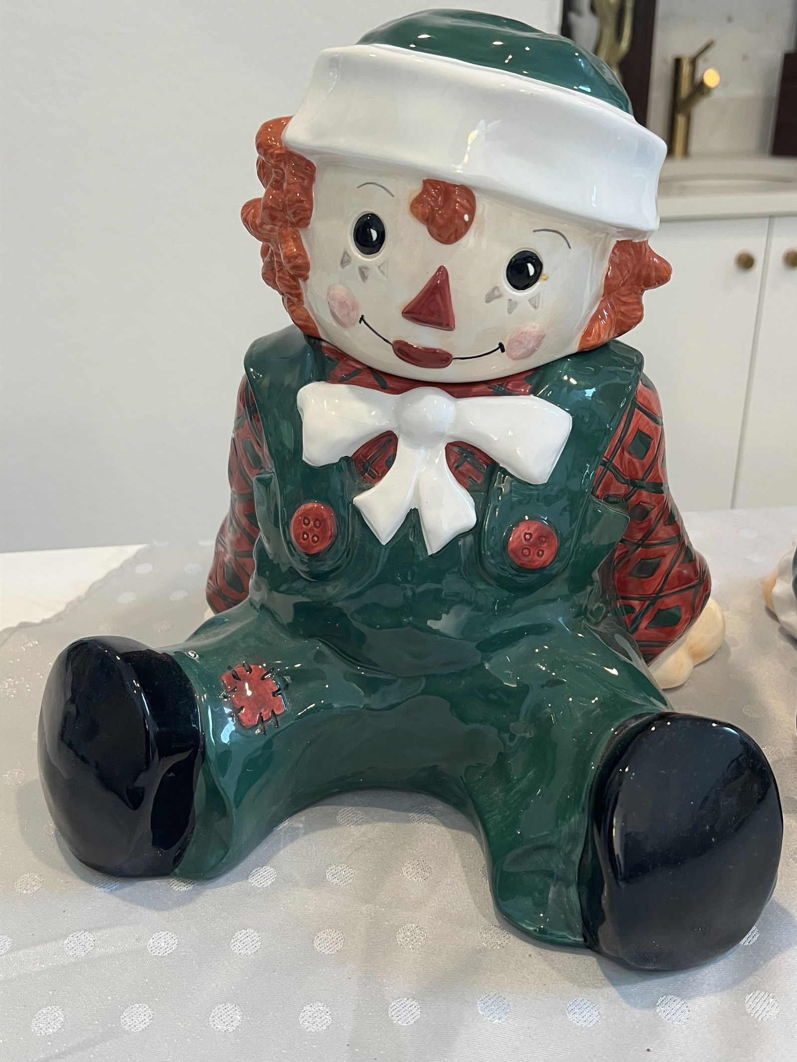 (2) Sakura Raggety Ann & Andy Cookie Jars - 2