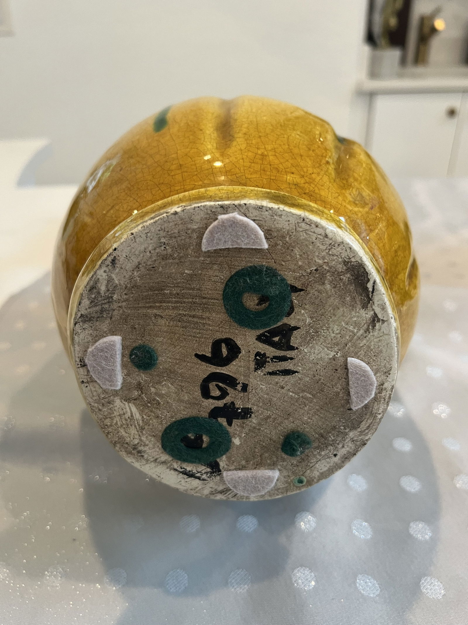 Italian Majolica Lady Jug or Decanter - 5