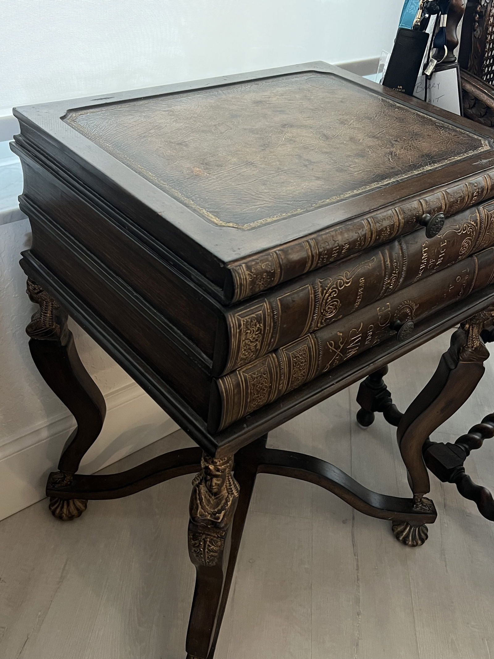 Maitland Smith Book Side Table - 12