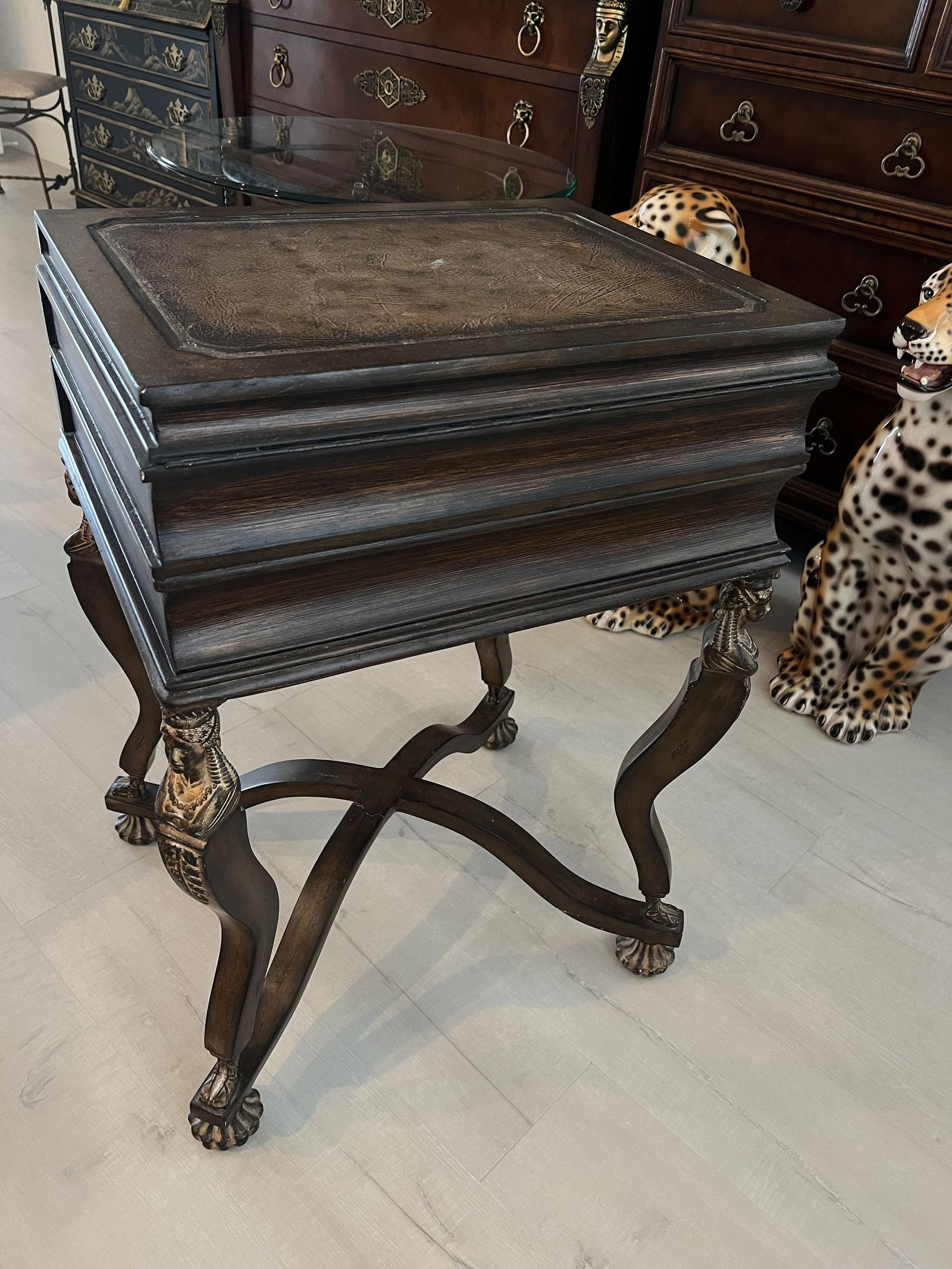 Maitland Smith Book Side Table (1 of 12)