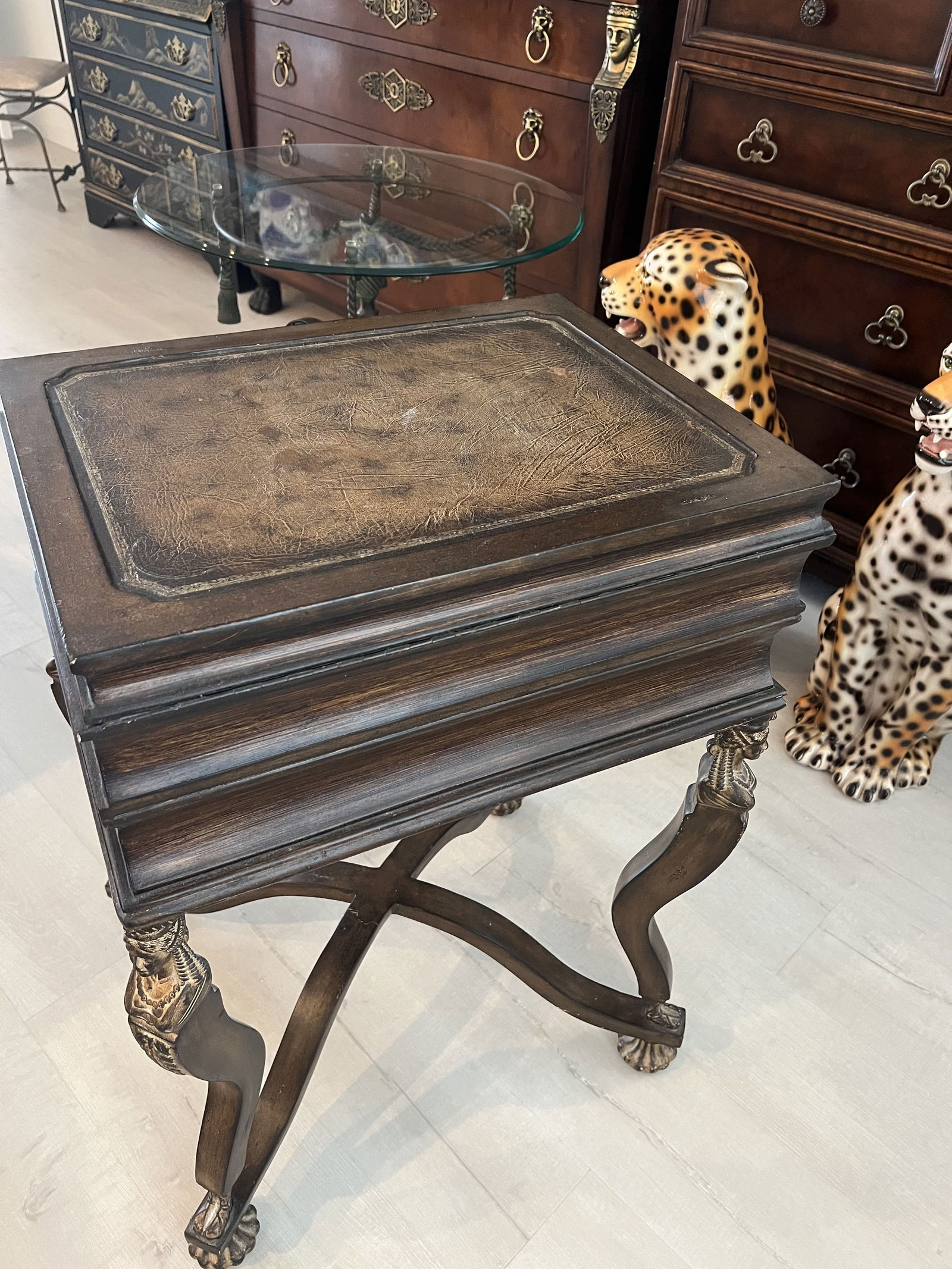 Maitland Smith Book Side Table - 9