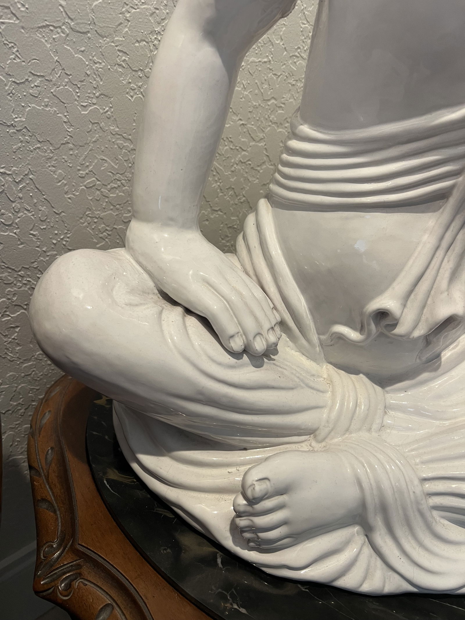 Large Italian White Thai Teppanom Goddess - 4