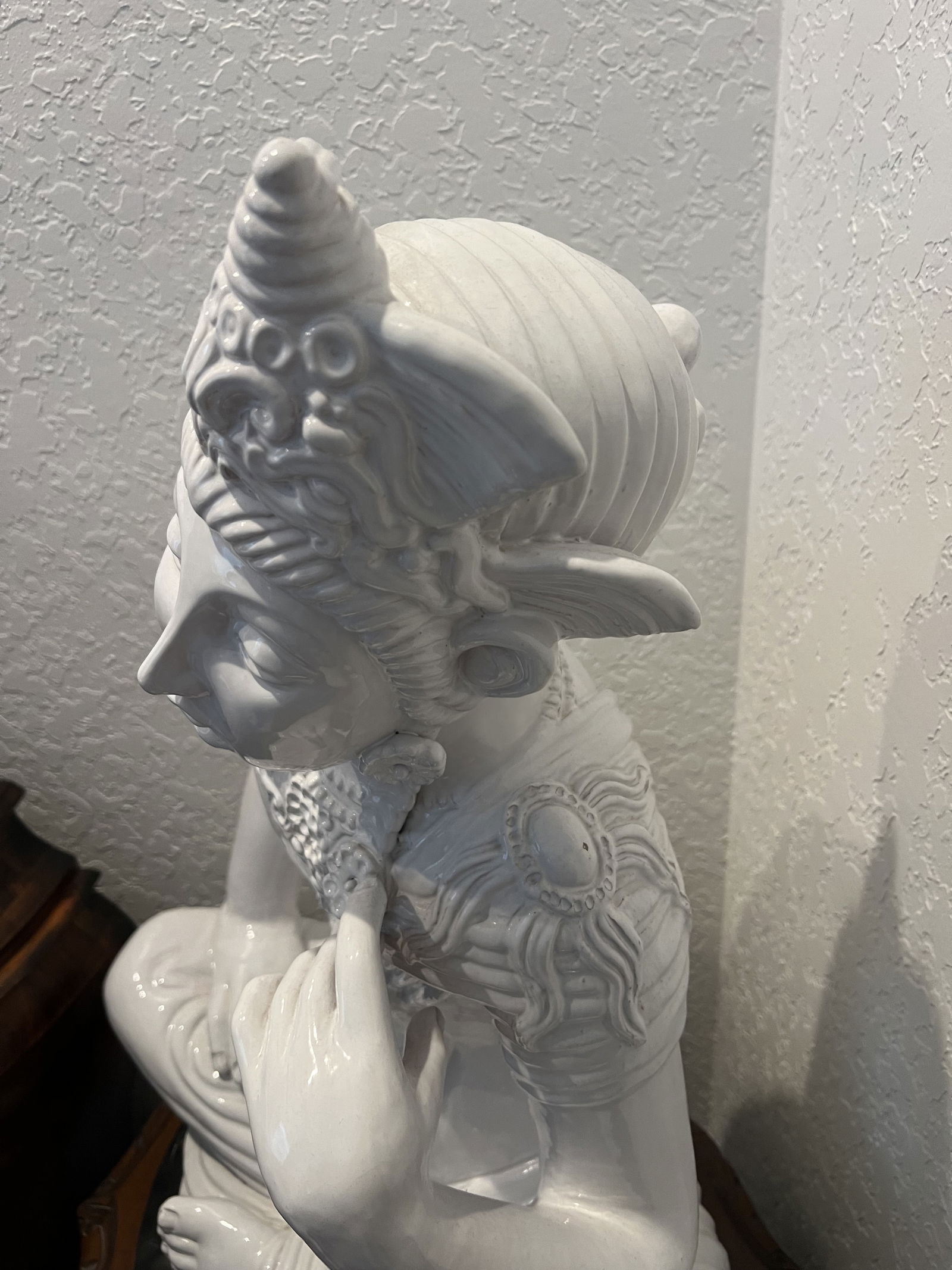 Large Italian White Thai Teppanom Goddess - 5