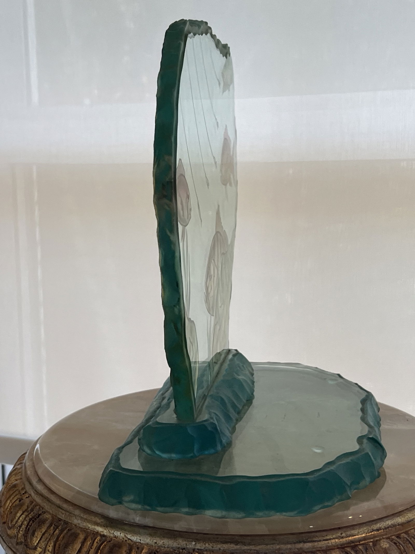 Vintage Glass Fish Sculpture - 7