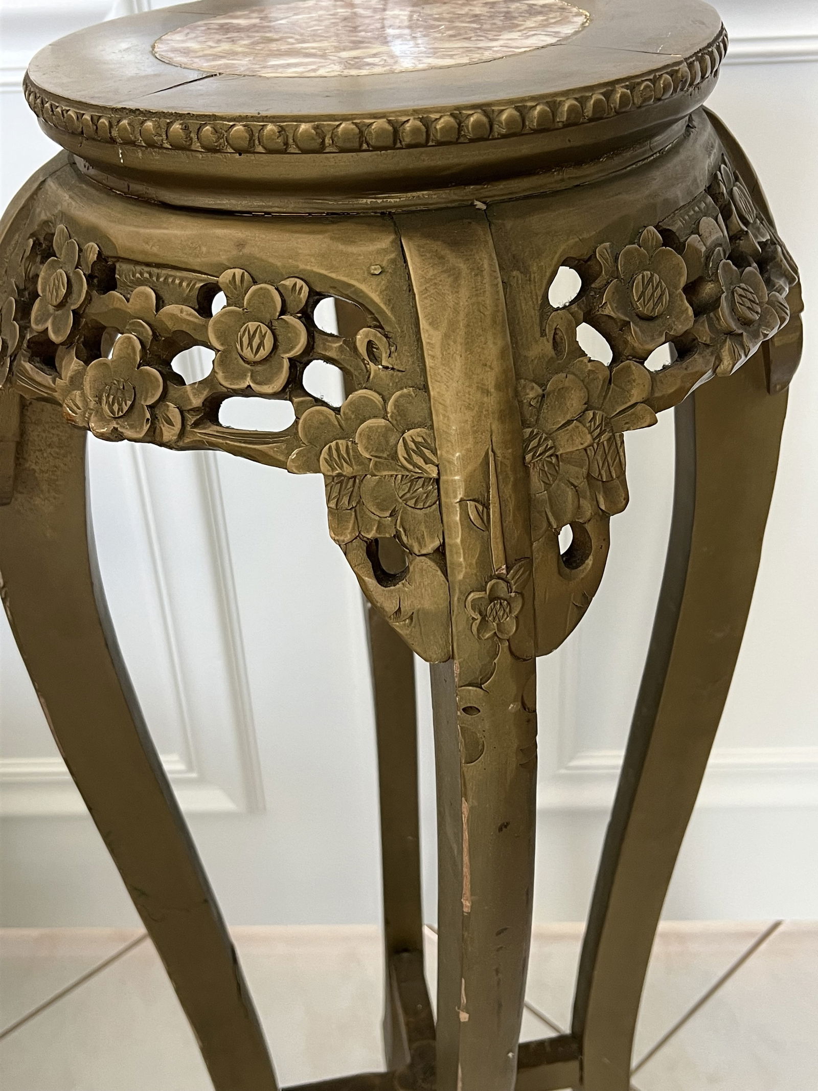 Antique Plant Stand - 3