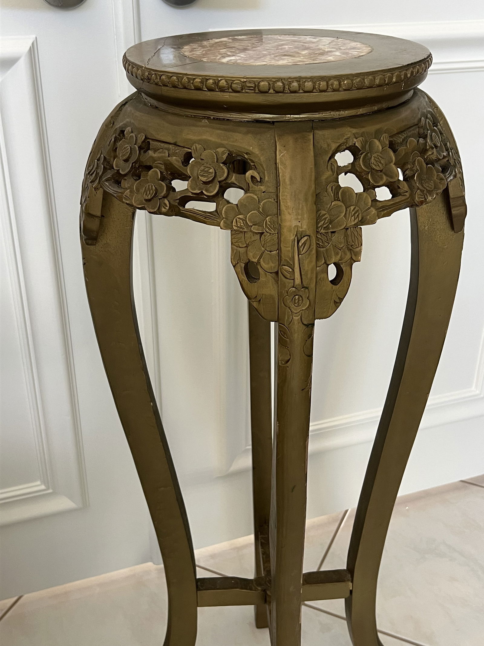 Antique Plant Stand - 5