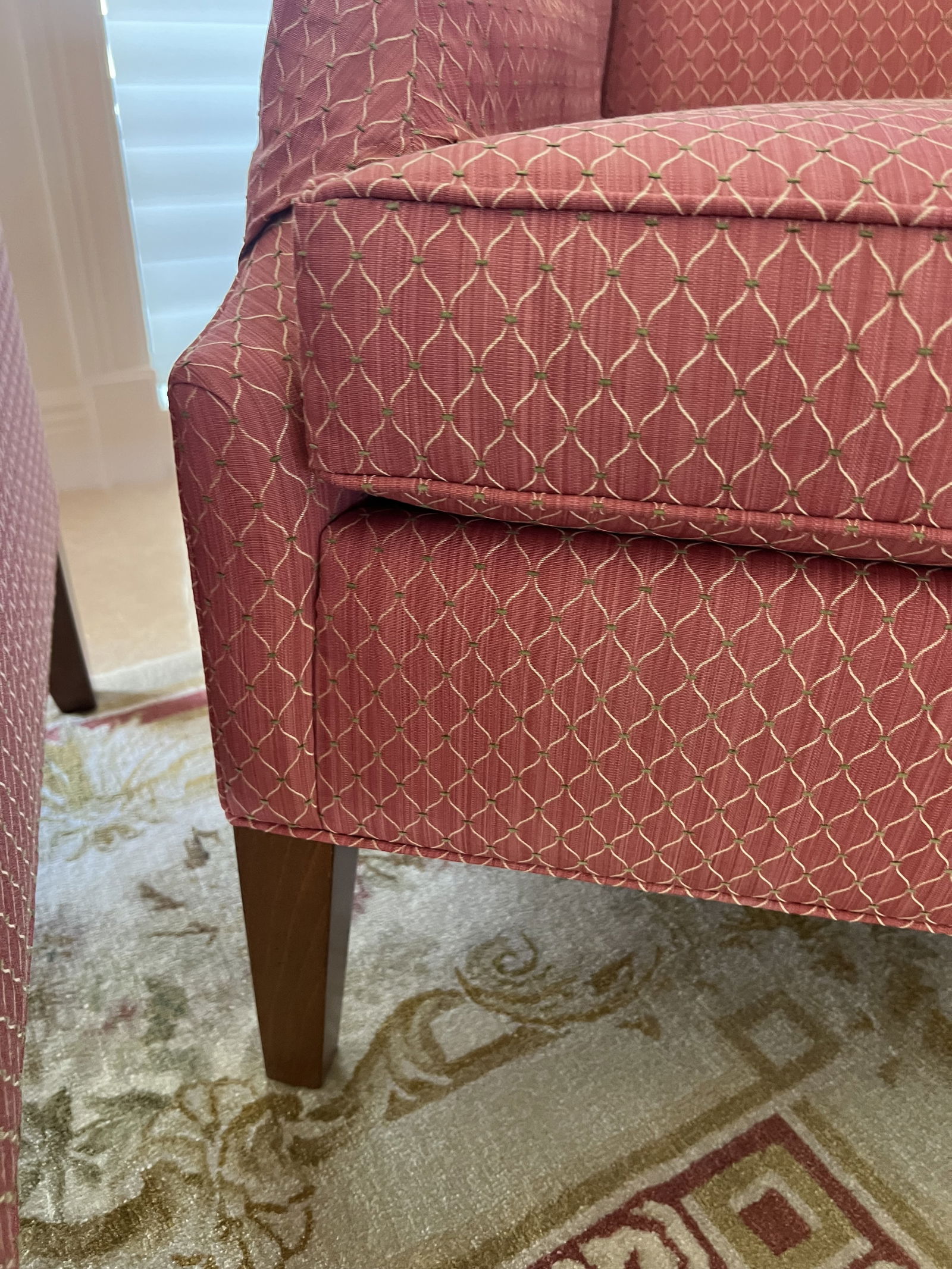 Pair of Ethan Allen Wingback Armchairs - 8