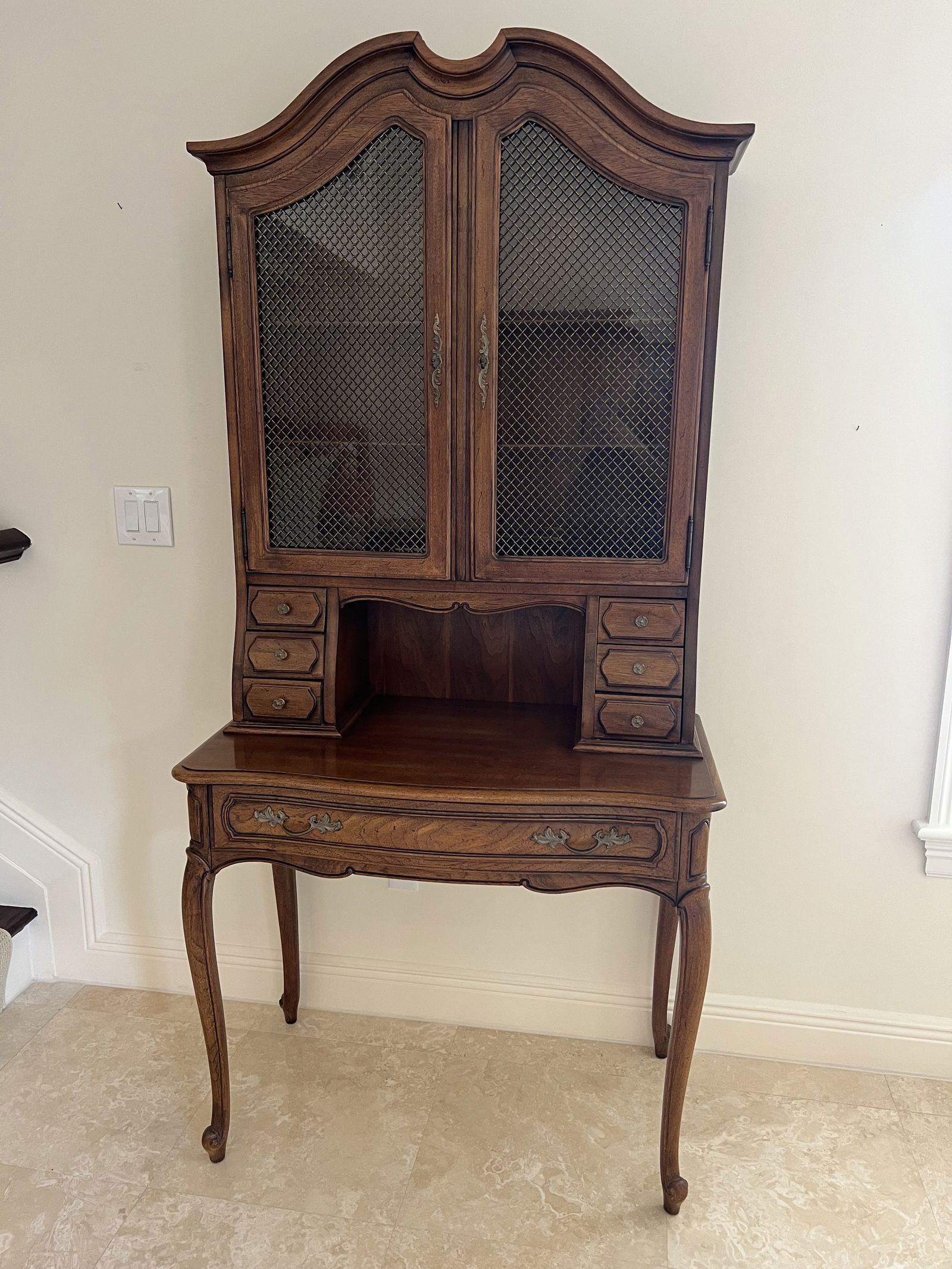 Vintage French Style Secretary Desk
