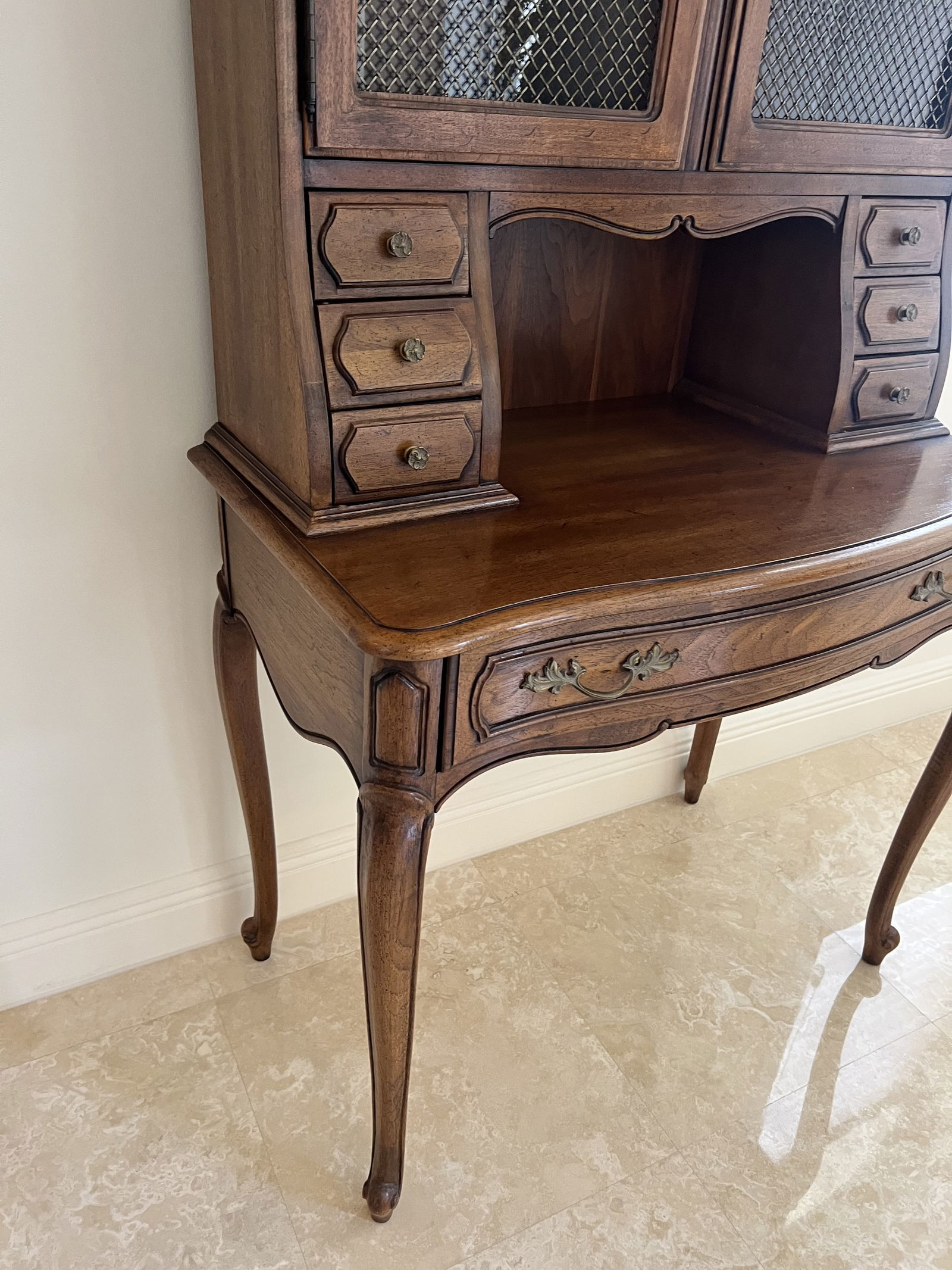 Vintage French Style Secretary Desk - 4