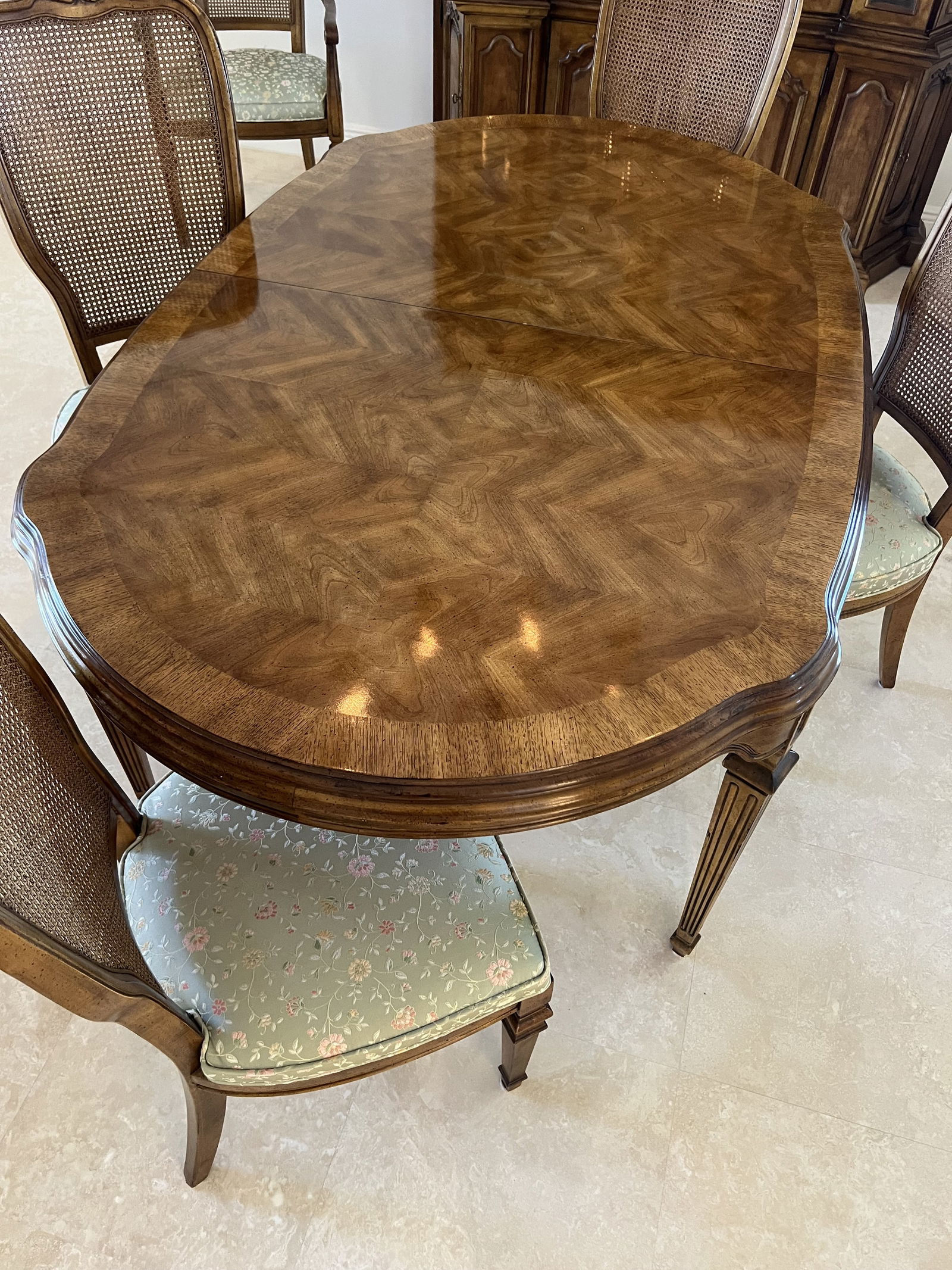 French Provincial Style Vintage Dining Room Suite - 2