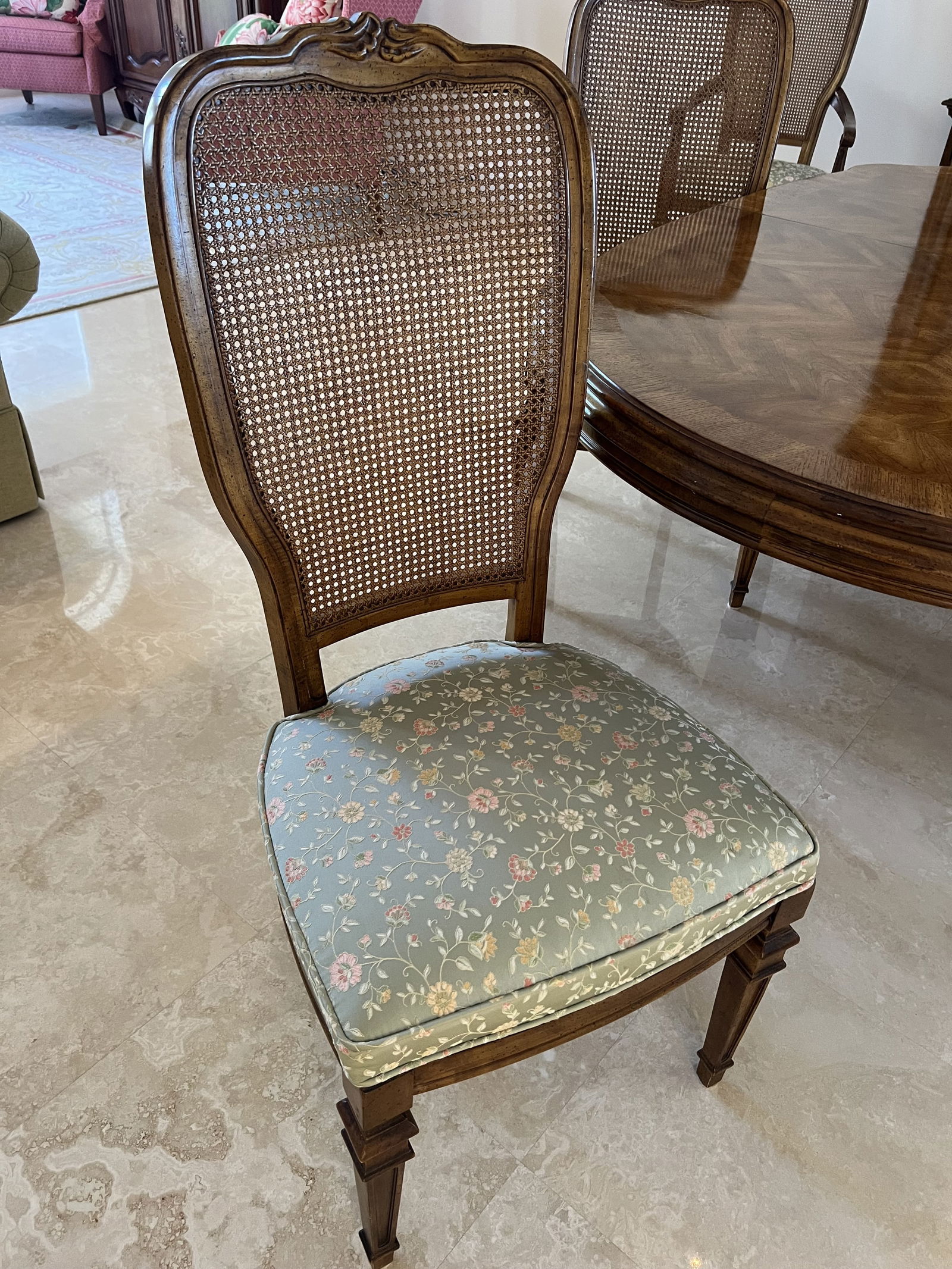 French Provincial Style Vintage Dining Room Suite - 3