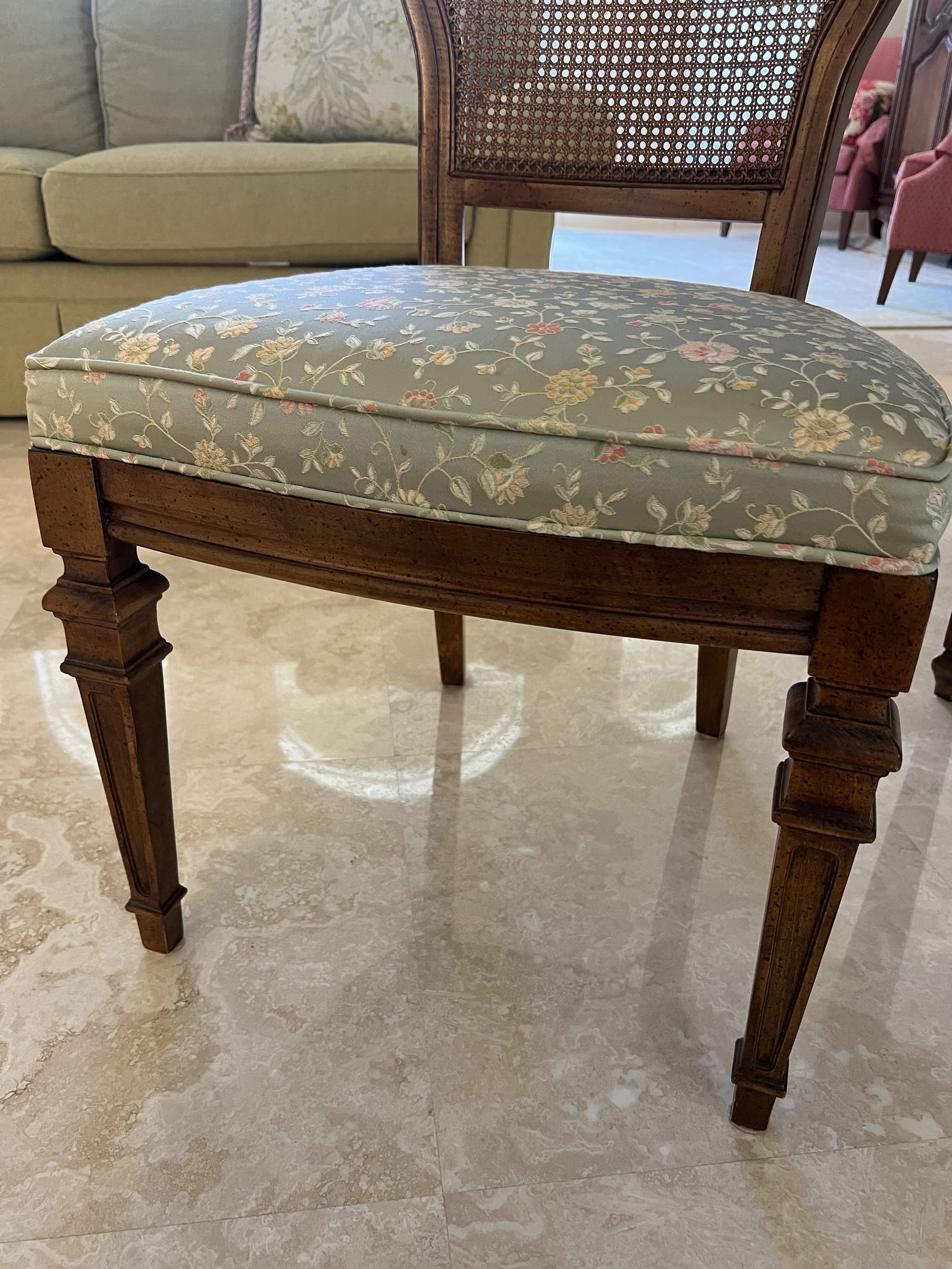 French Provincial Style Vintage Dining Room Suite - 5