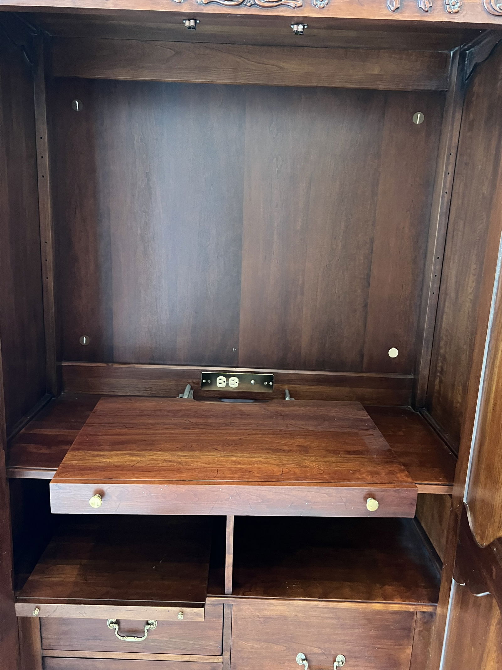 French Provincial Armoire - 5