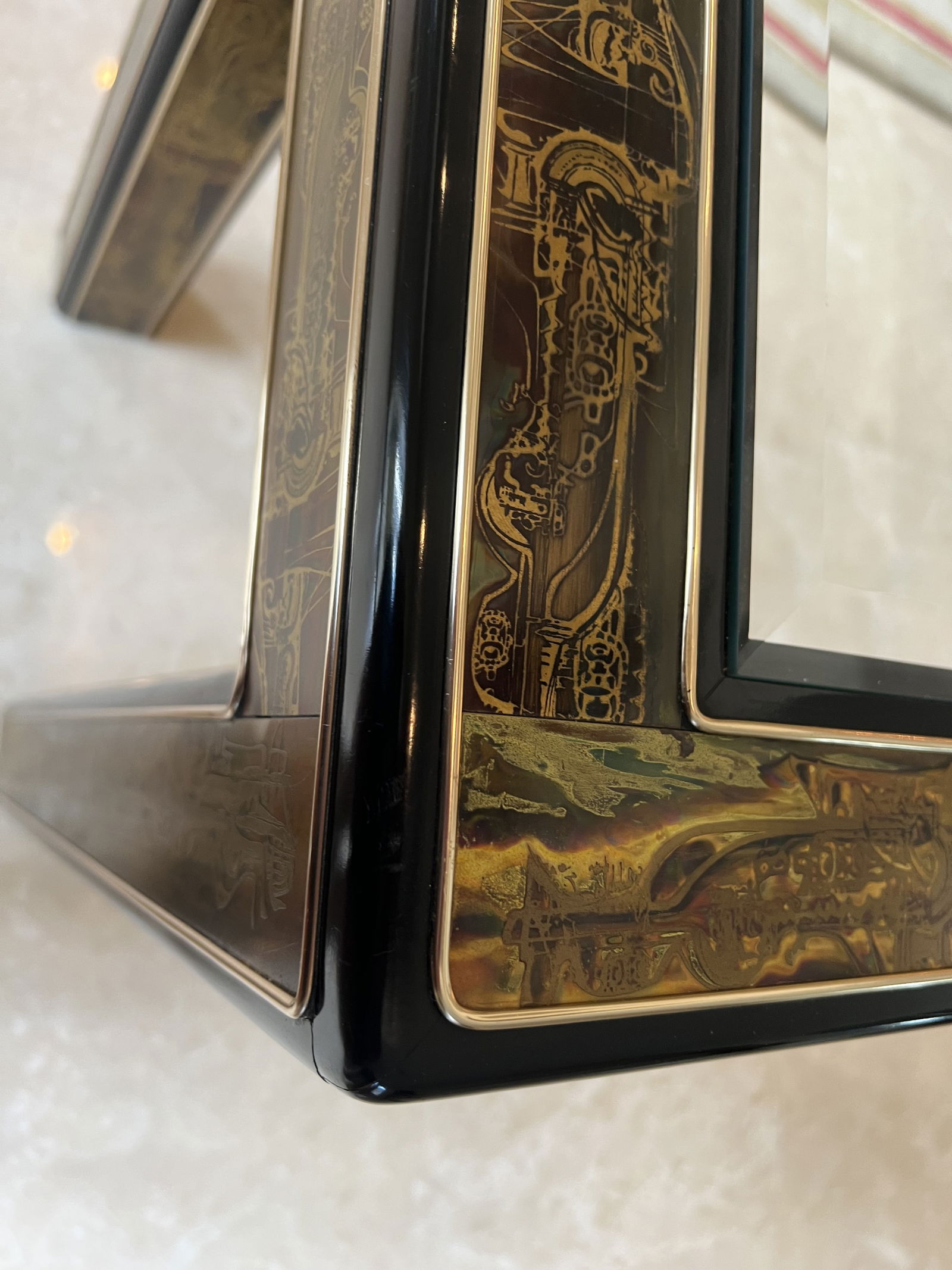 Bernhard Rohne for Mastercraft Console Table - 8