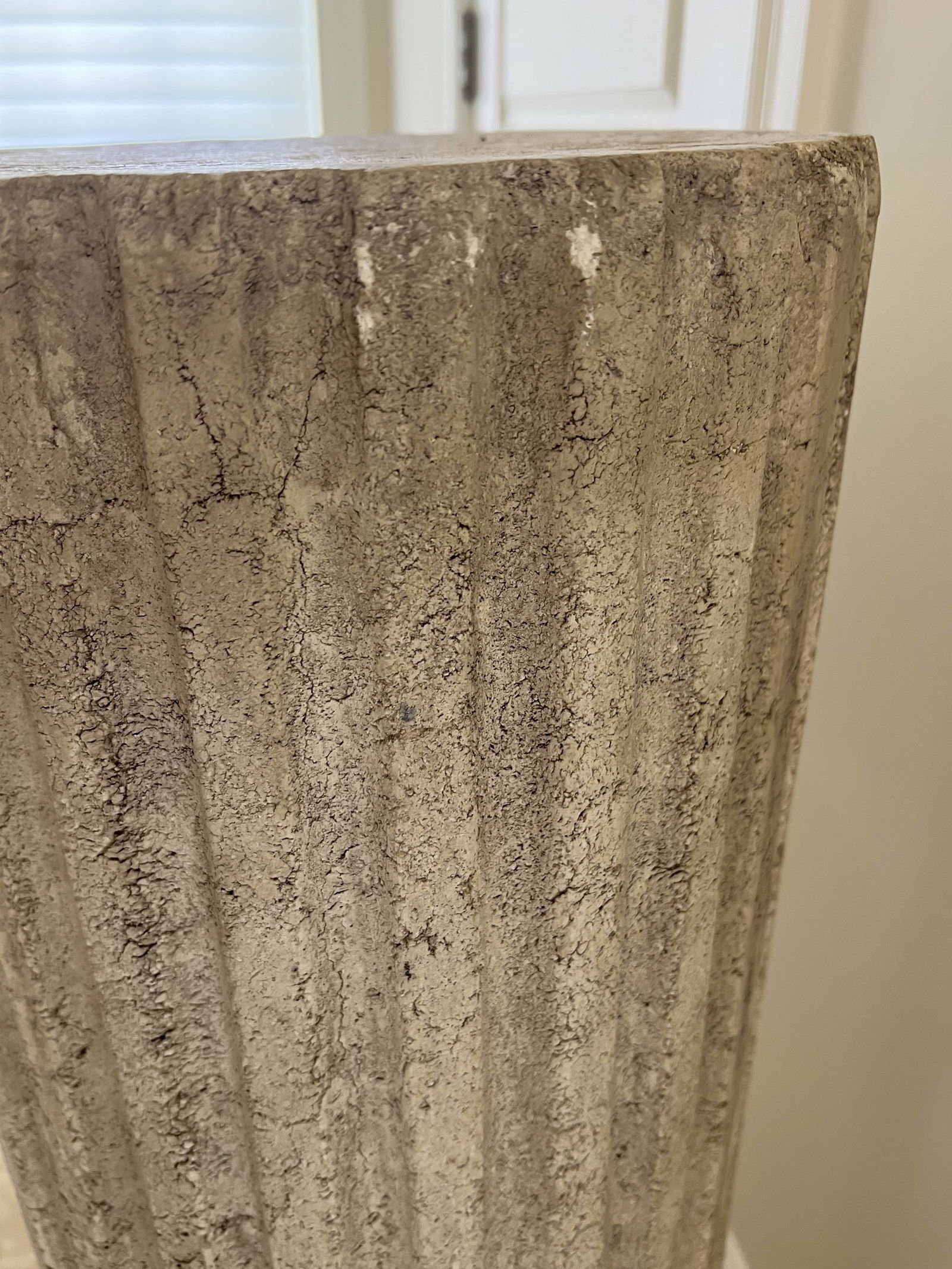 Tuscan Roman Pillar Pedestal - 5