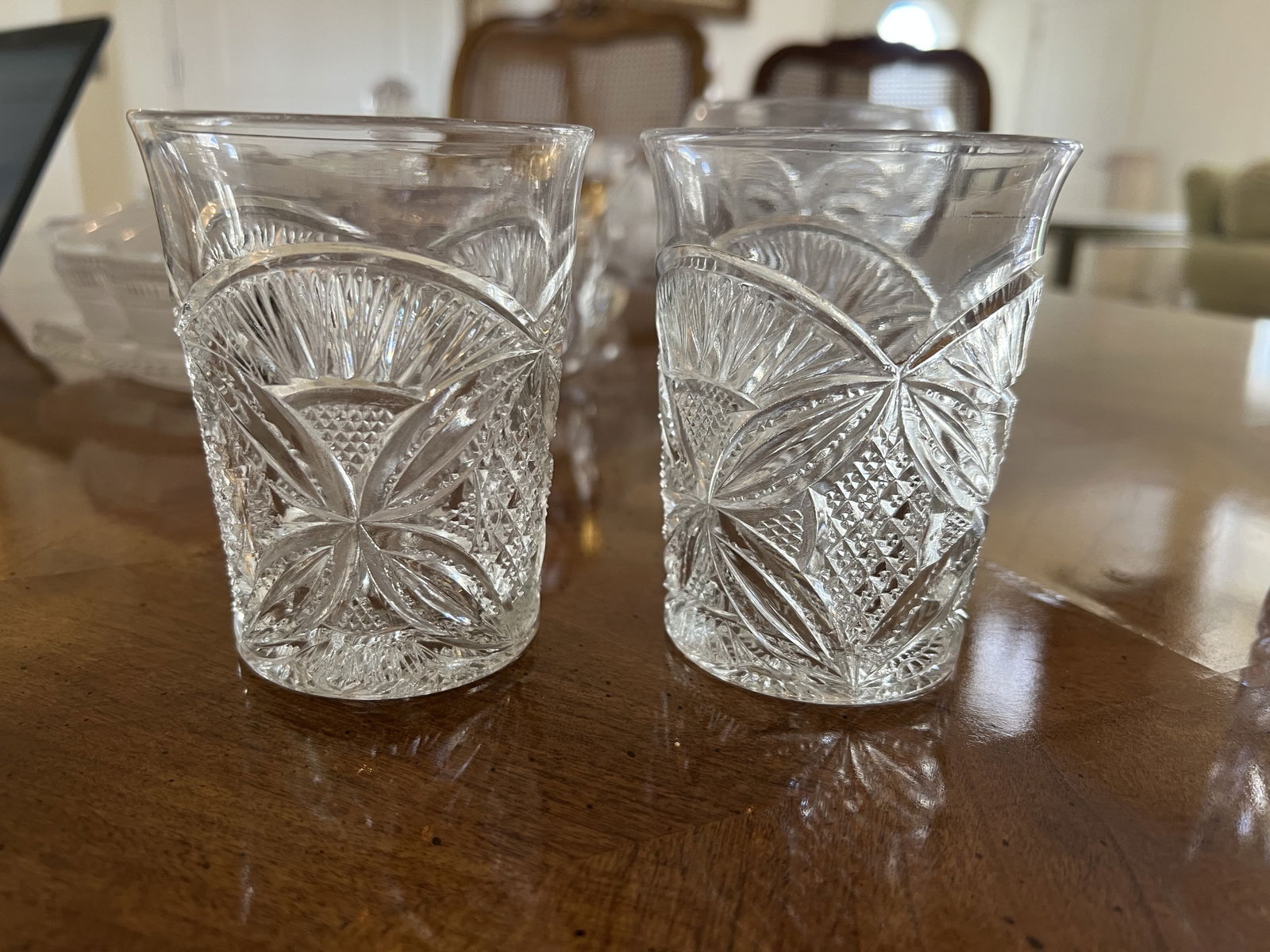 Grouping of Antique Cut and Pressed Glass and Crystal - 5