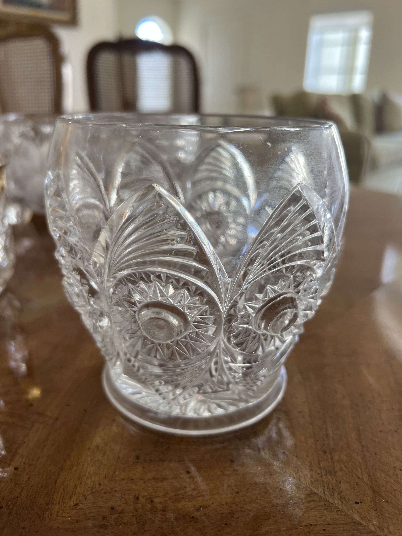 Grouping of Antique Cut and Pressed Glass and Crystal - 6