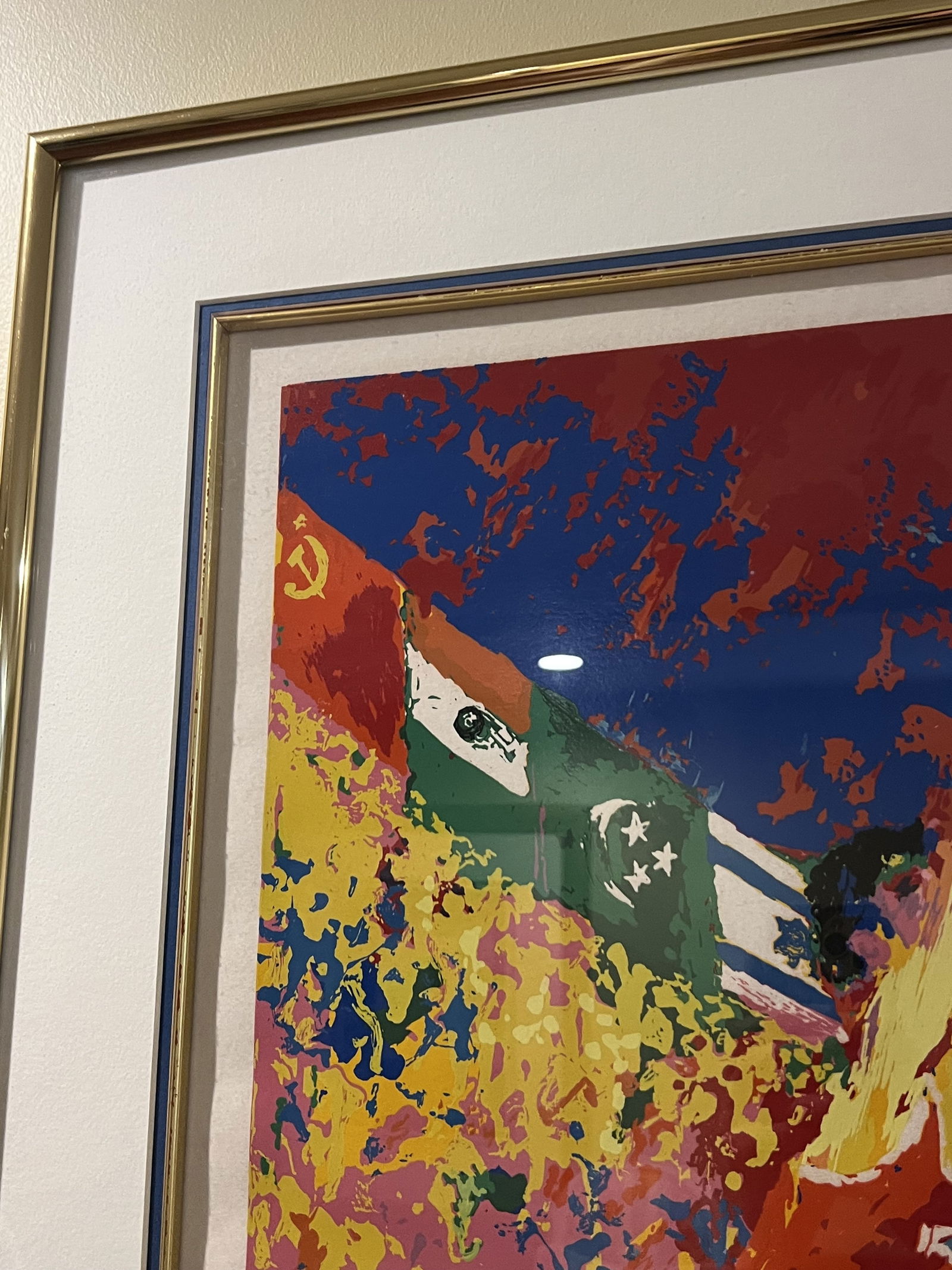 LeRoy Neiman Olympic Basketball Serigraph - 5