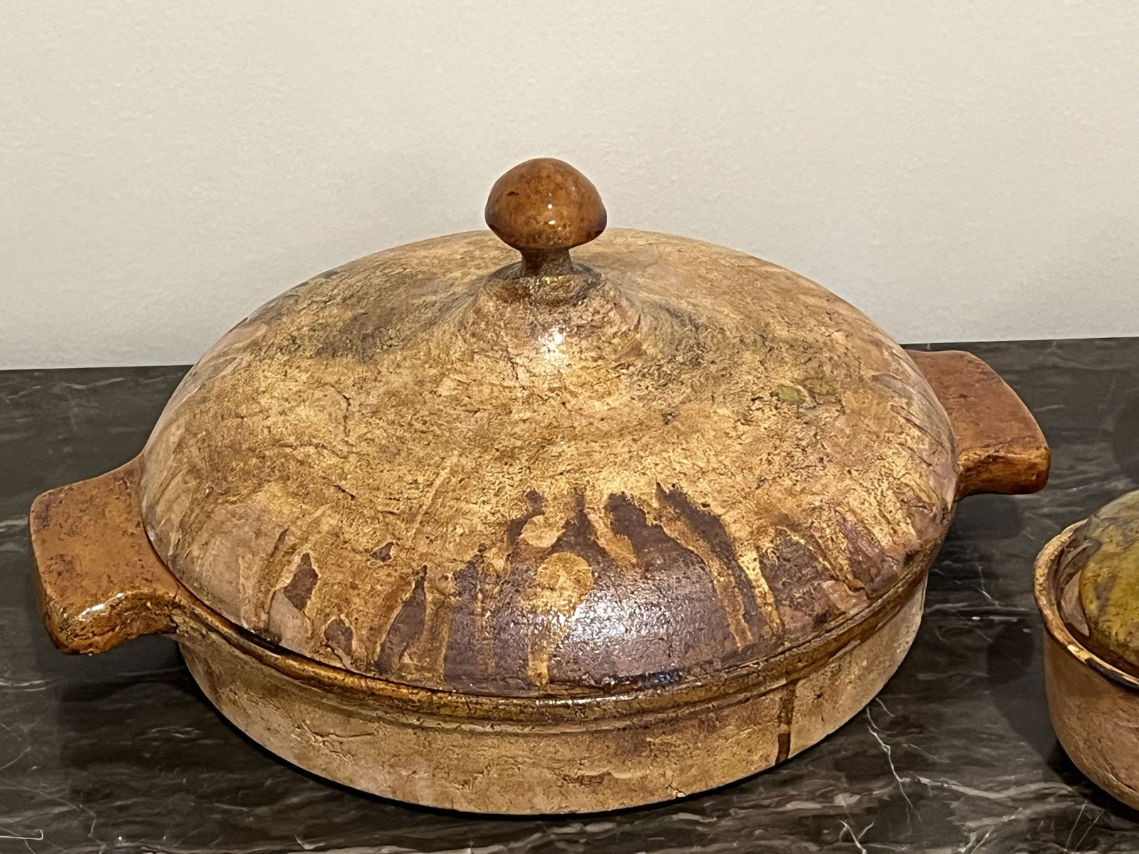 Awerican Studio Pottery Glazed Covered Dishes - 3