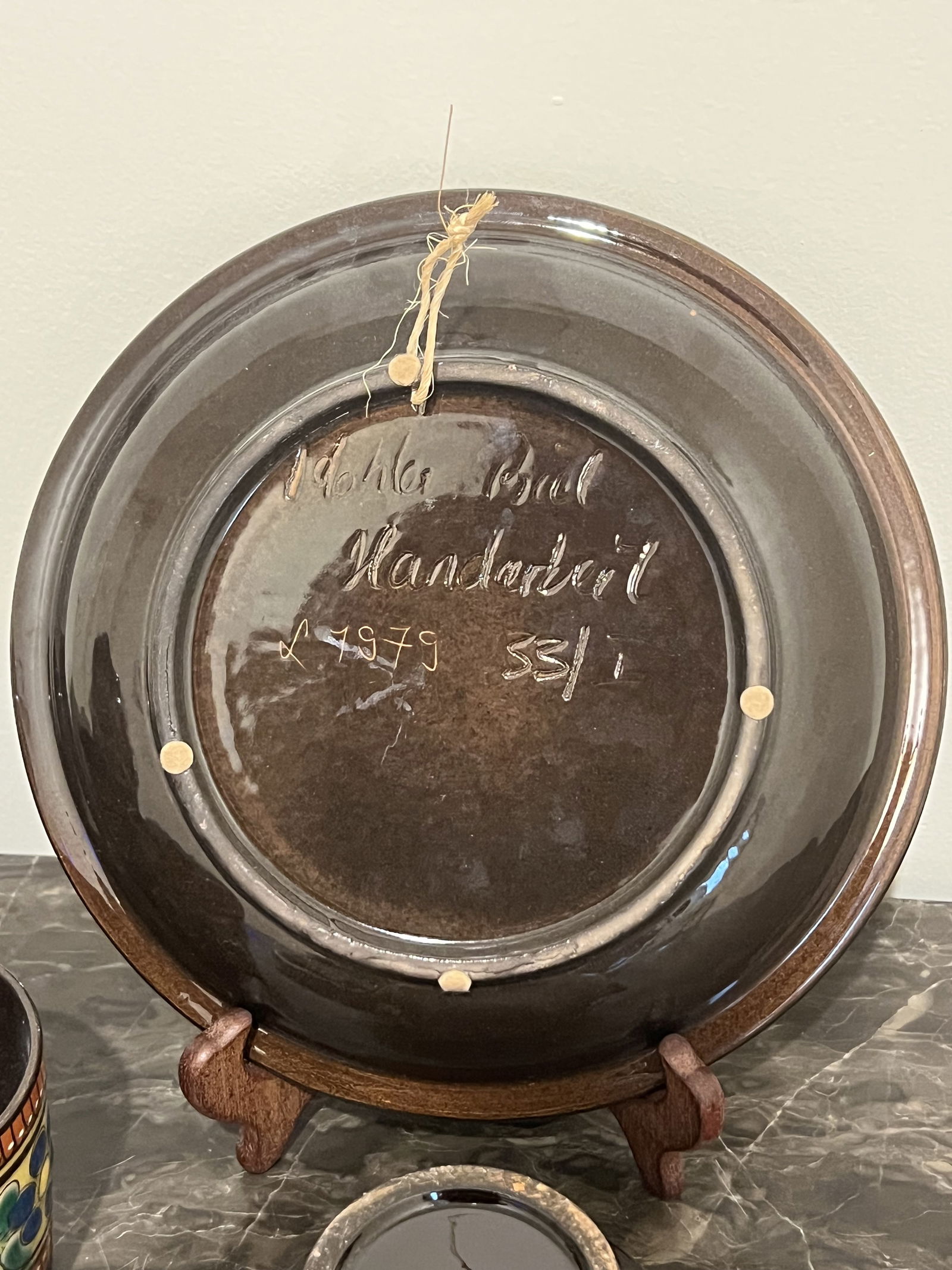 Swiss Folk Art Pottery Grouping - 11