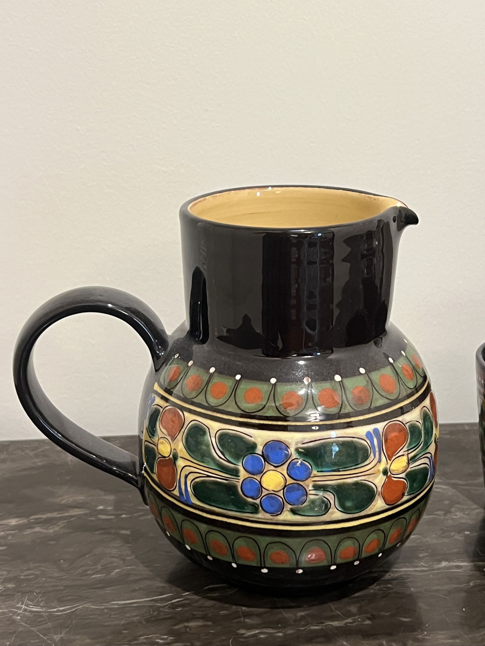 Swiss Folk Art Pottery Grouping - 2