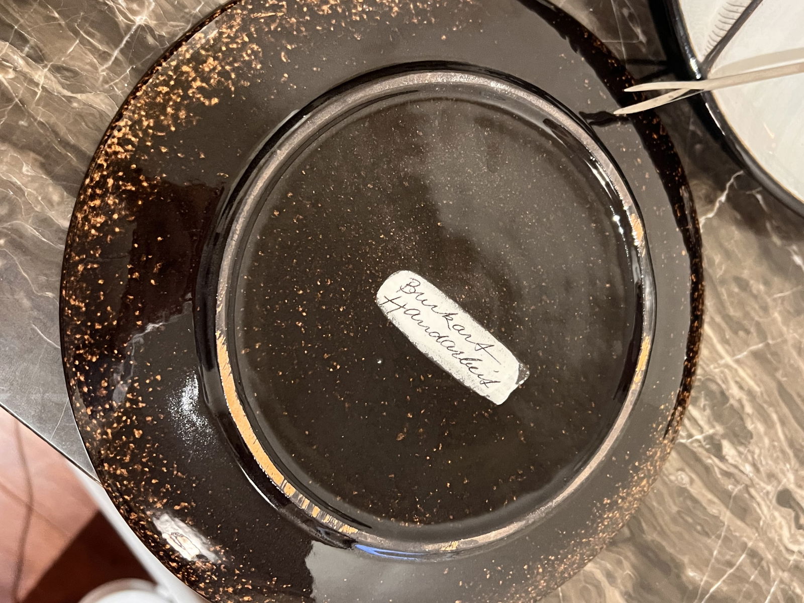 Burkart Handarbeit Swiss Fondue Plates & Forks - 8