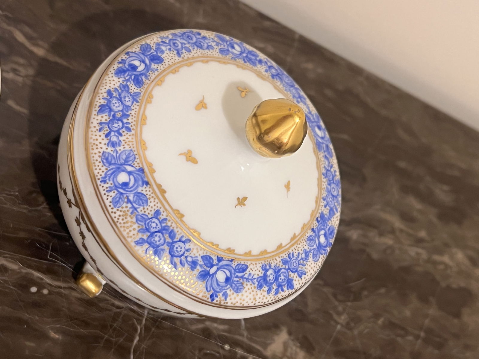 Antique European Porcelain Dresser Set - 4