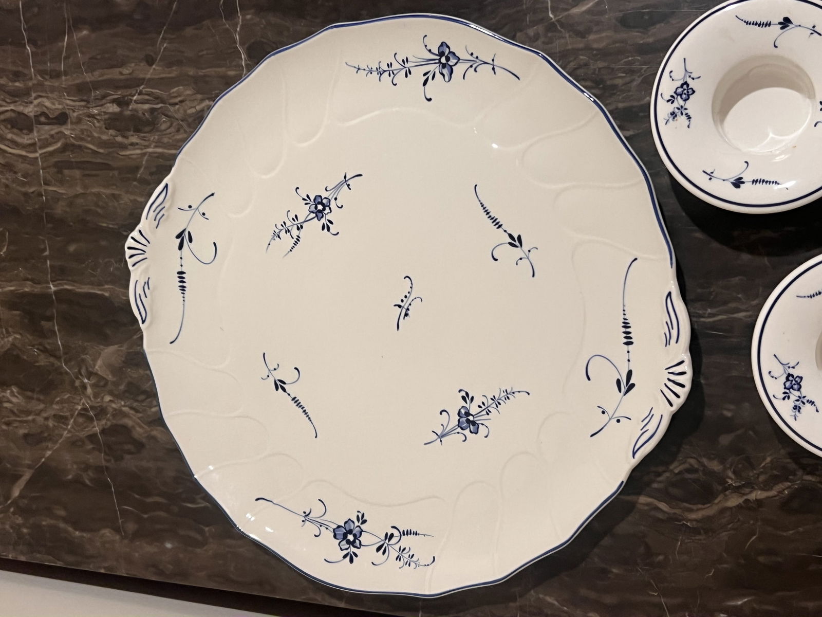 Villeroy & boch Luxembourg Blue and White Grouping - 2