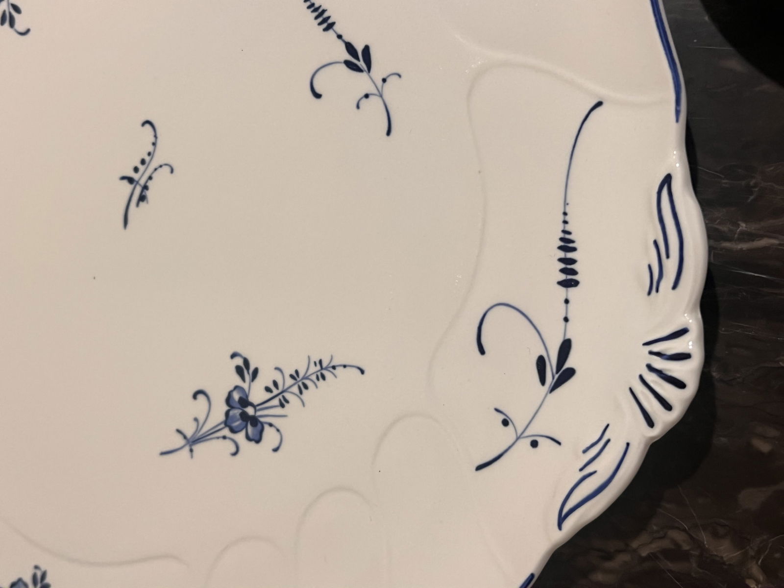 Villeroy & boch Luxembourg Blue and White Grouping - 3