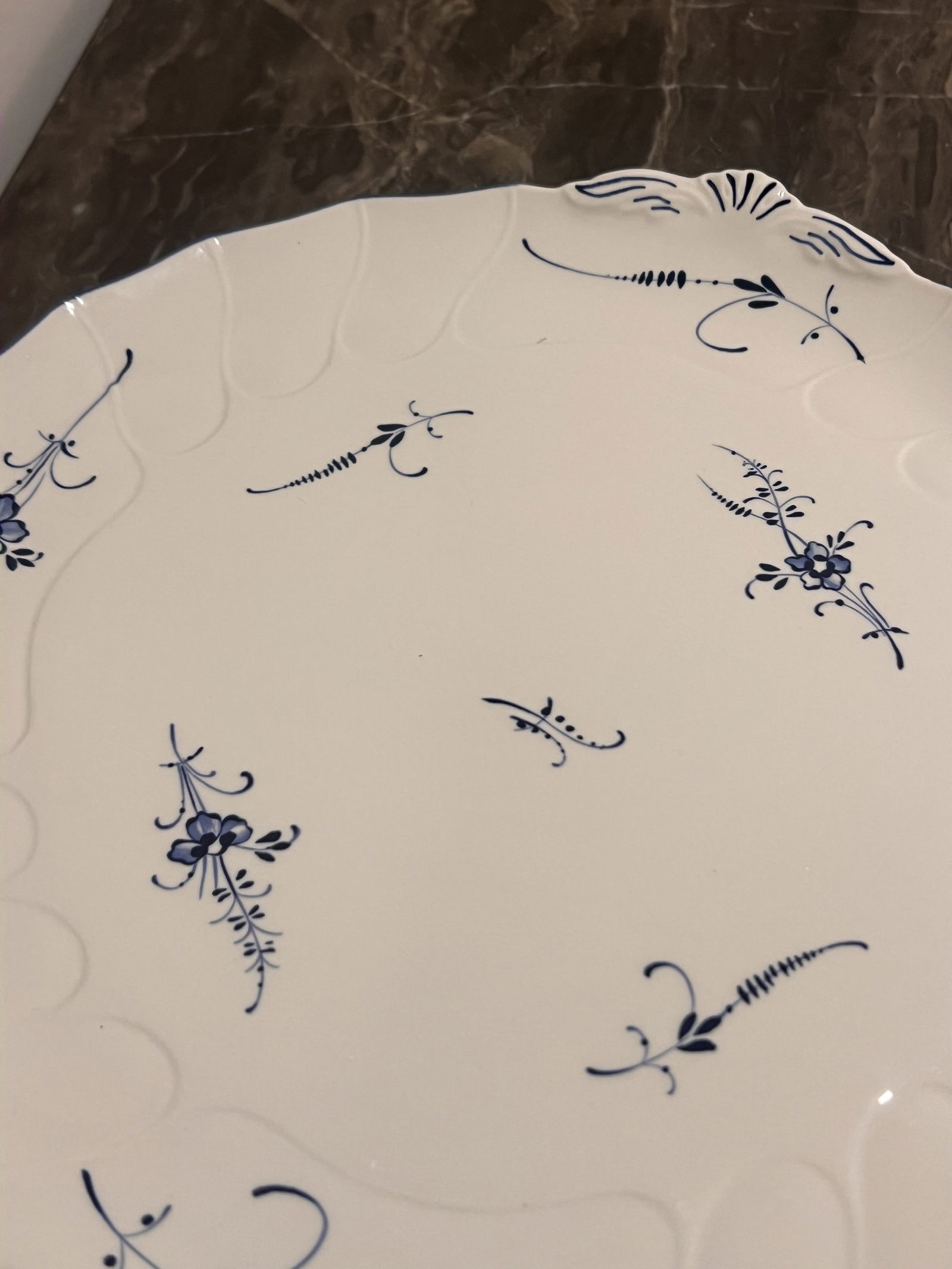 Villeroy & boch Luxembourg Blue and White Grouping - 4