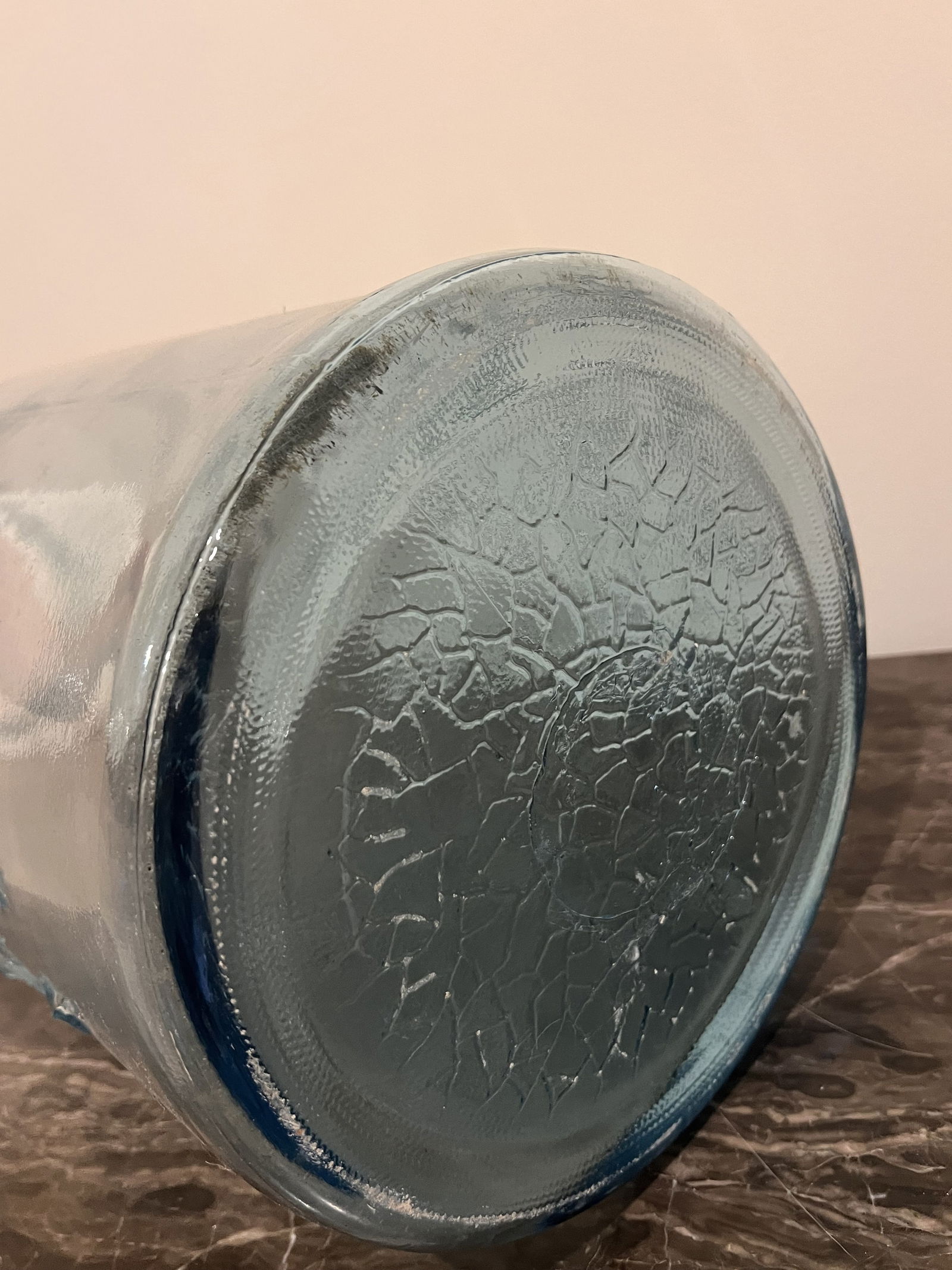 Extra Large Blue Mason's Jar 18" Tall - 8