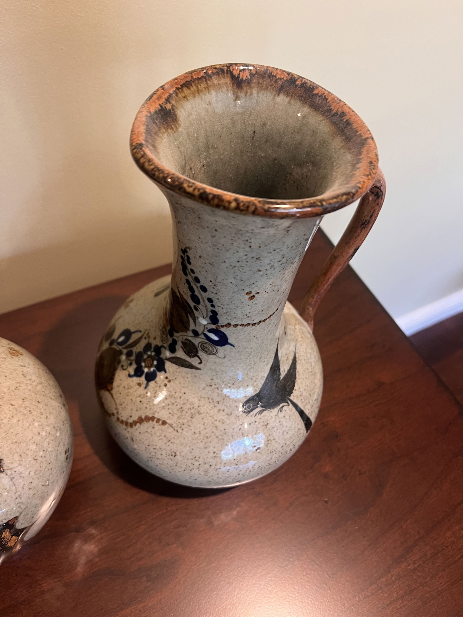 (2) Mexican Tonala Pottery Vases - 5