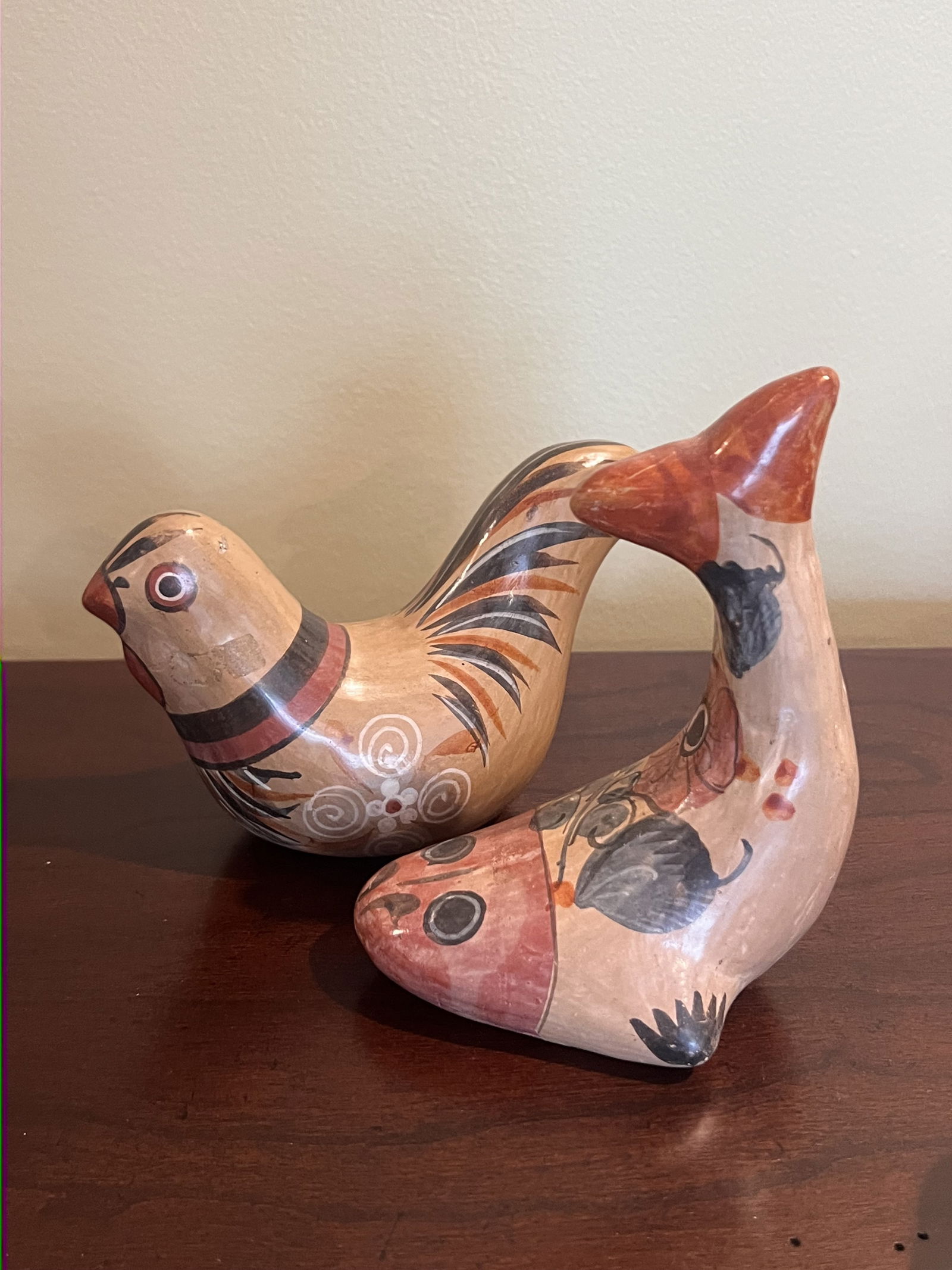 Mexican Tonala Pottery Animals and Folk Art - 9