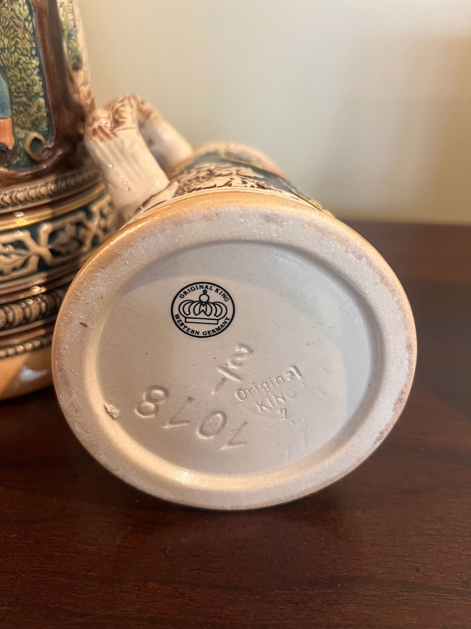 (2) Vintage German Austria Beer Steins - 5