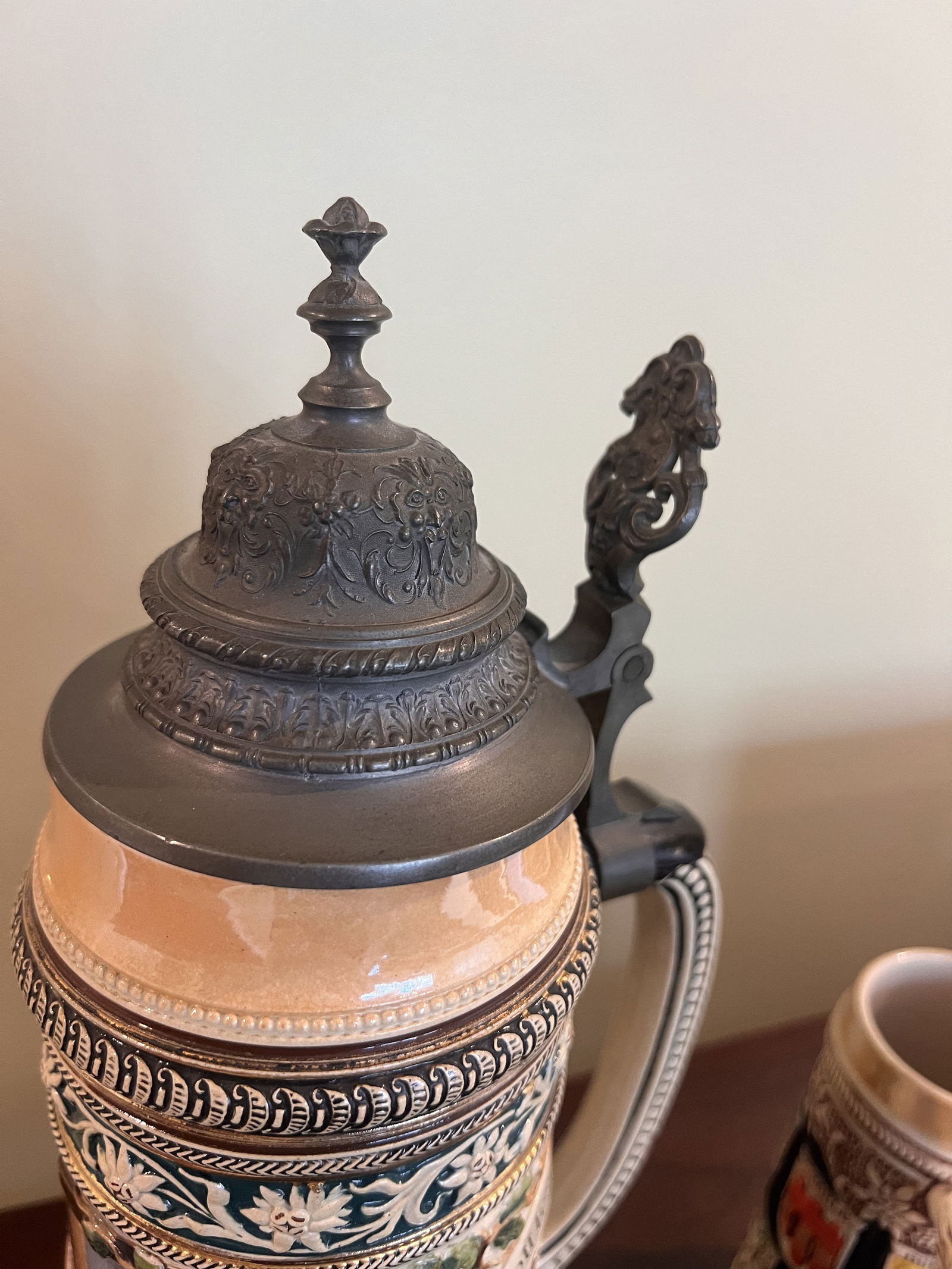 (2) Vintage German Austria Beer Steins - 7