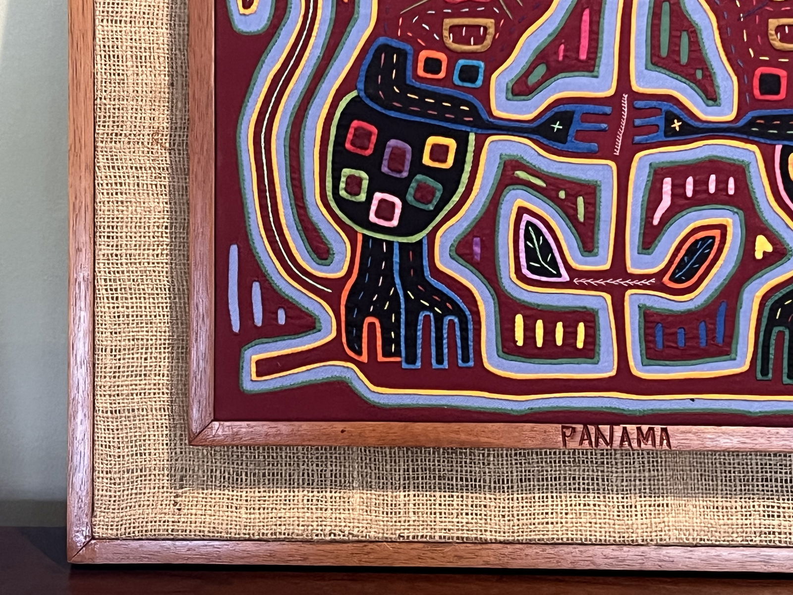 Panamanian Mola Wall Art - 3