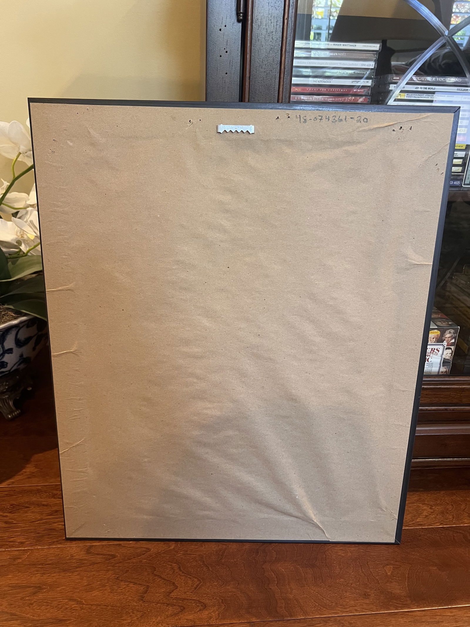 (2) Coastal Beach Scene Prints in Coordinating Bamboo Frames - 5