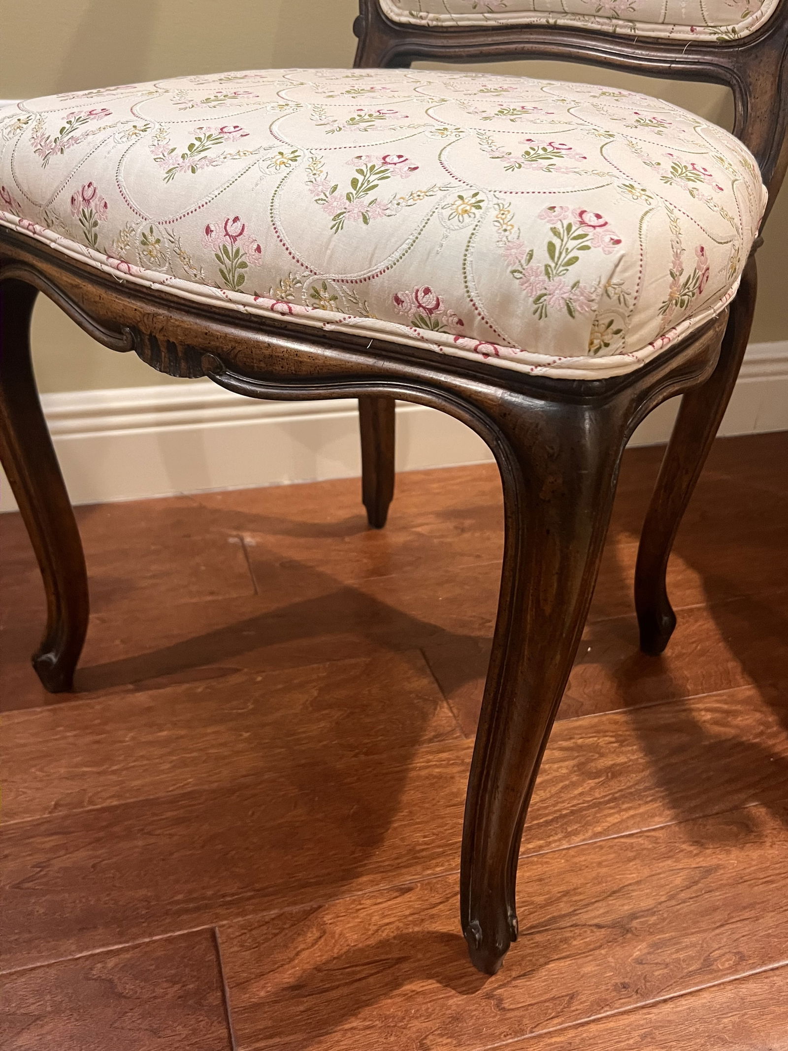 French Louis XV Style Side Chair - 5