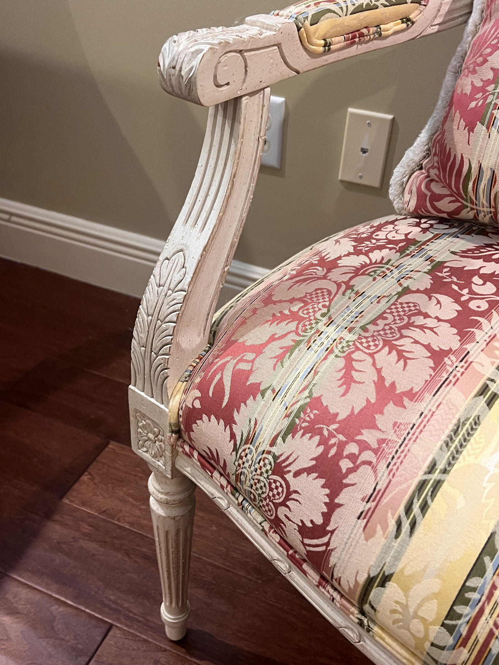 French Neoclassical Luois XVI Style Arm Chair - 5