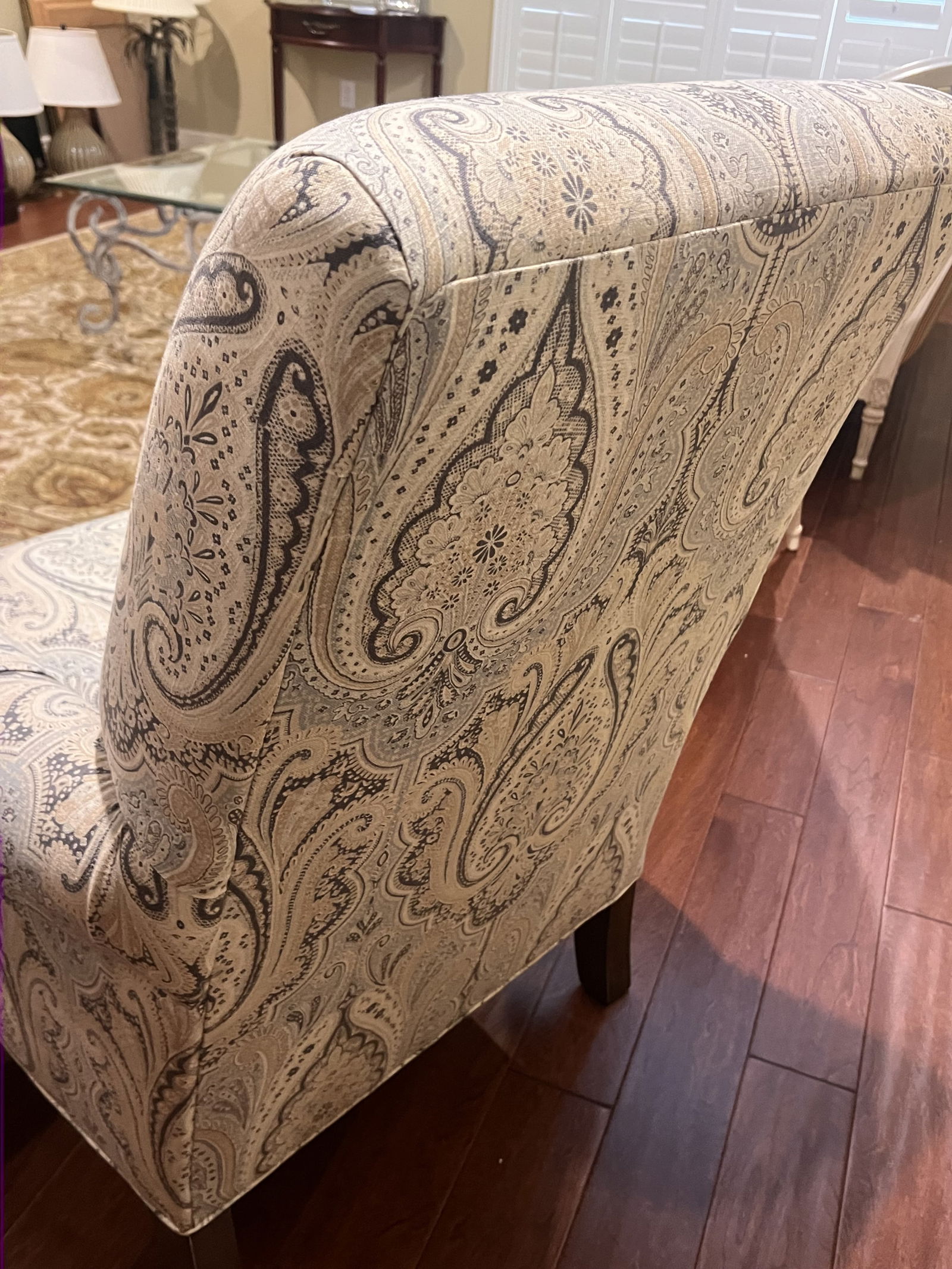 Bassett Furniture Co Arm Chair and Ottoman - 8