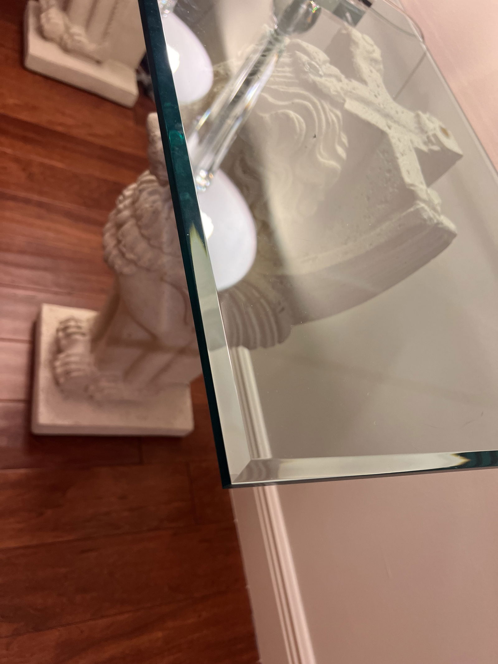 Classic Greek Winged Griffin Console Table - 7