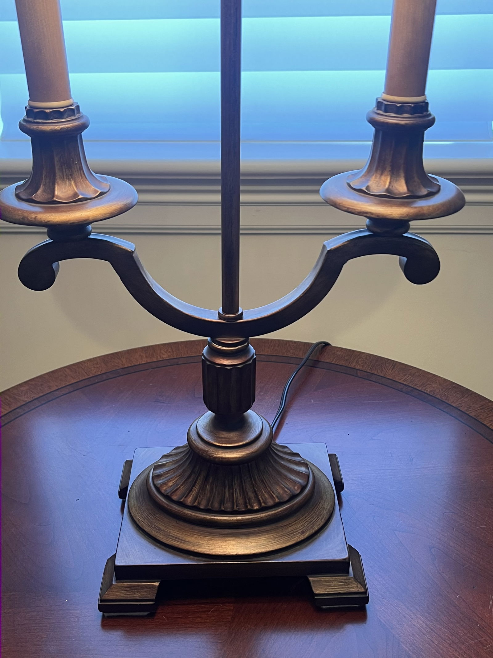 Brass Look Bouillotte Syle Lamp - 2