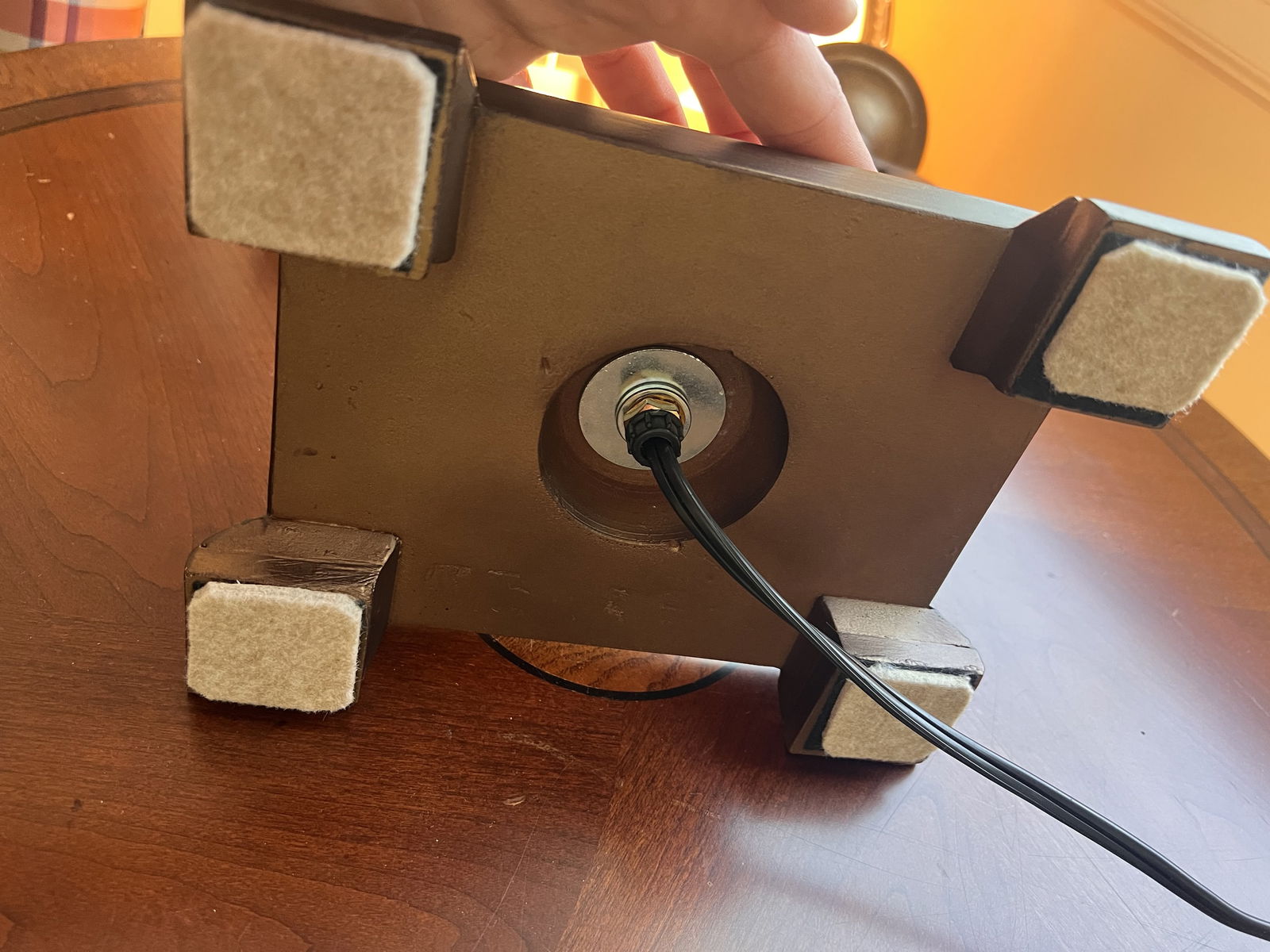 Brass Look Bouillotte Syle Lamp - 7